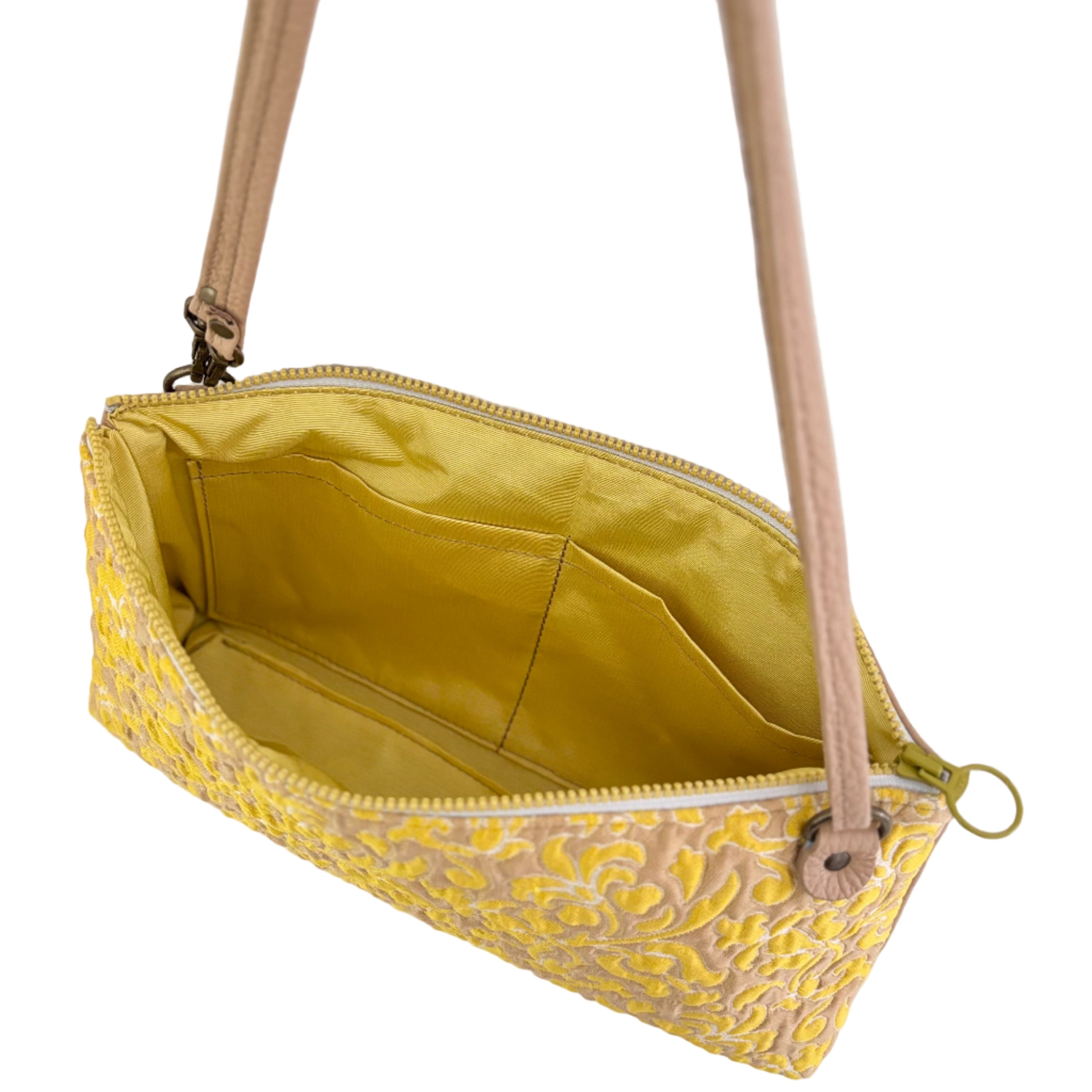 マリーゴールドリーフ S / フラットポシェット