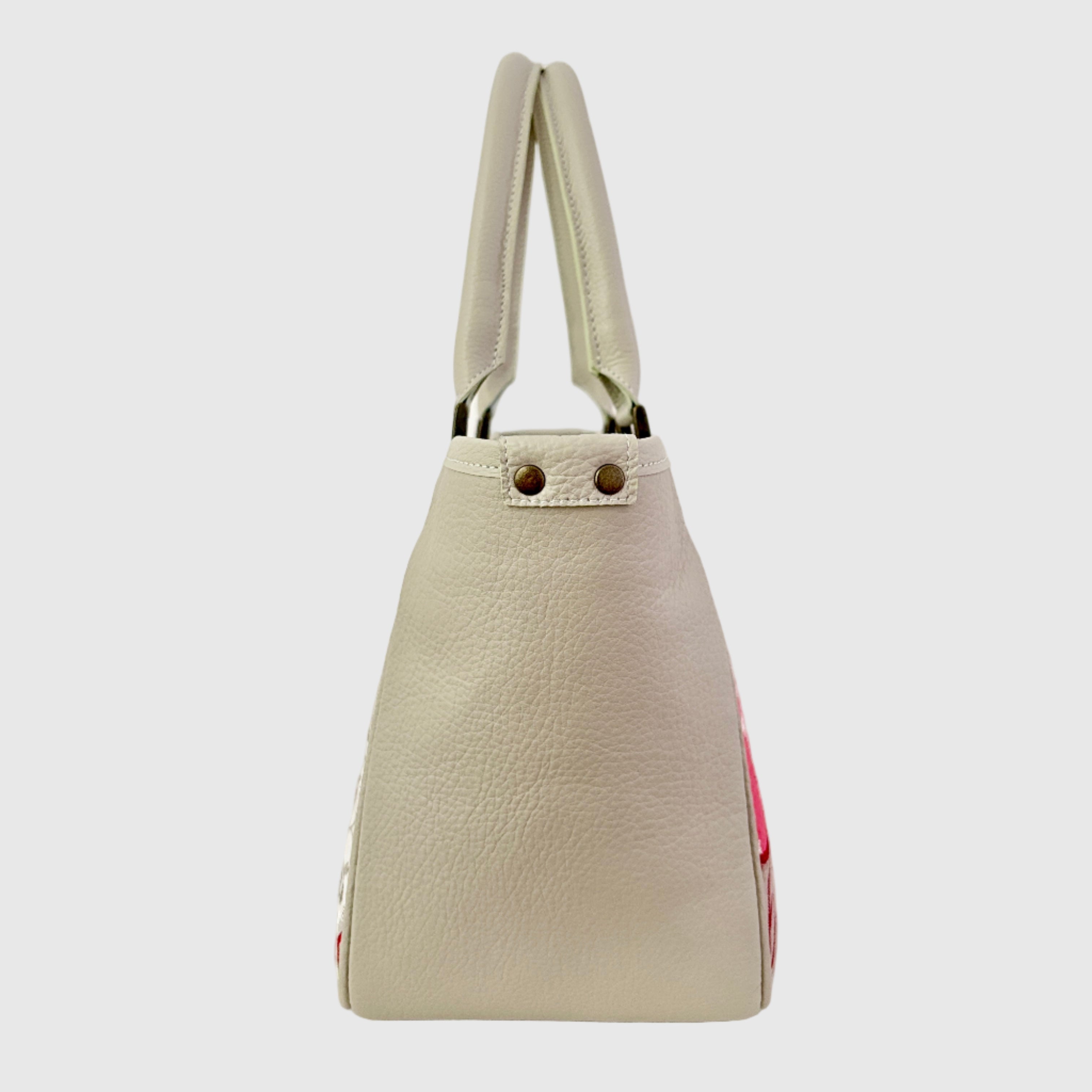 レッドフォレスト×オフホワイトL / トートバッグS