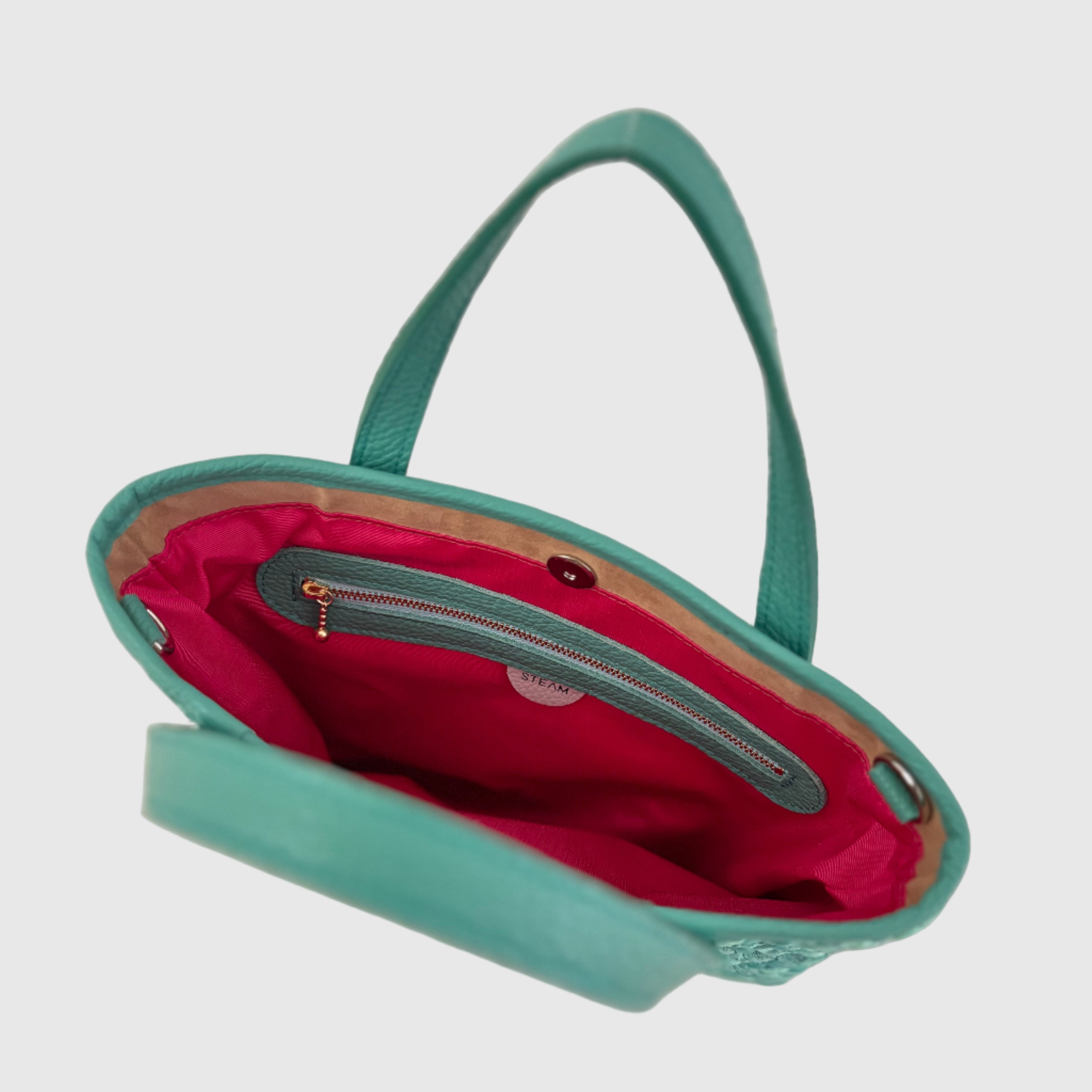 イタリアンバルーン L / スクエアフラットトート