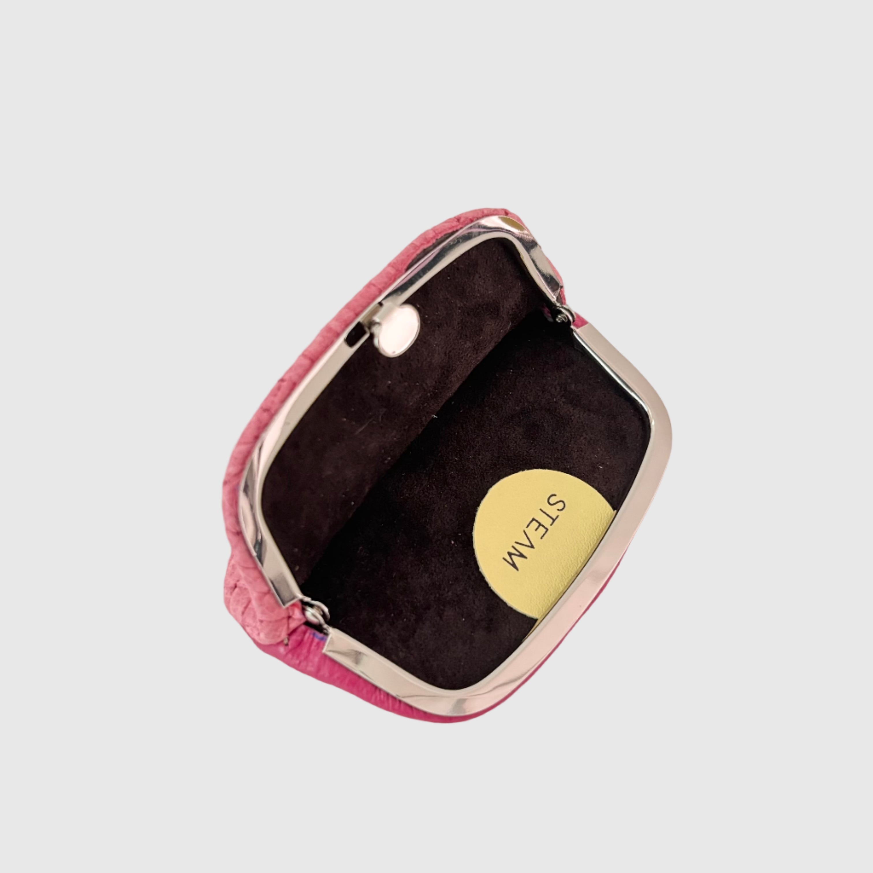 格子ピンク×マゼンタピンク / パックンケースS