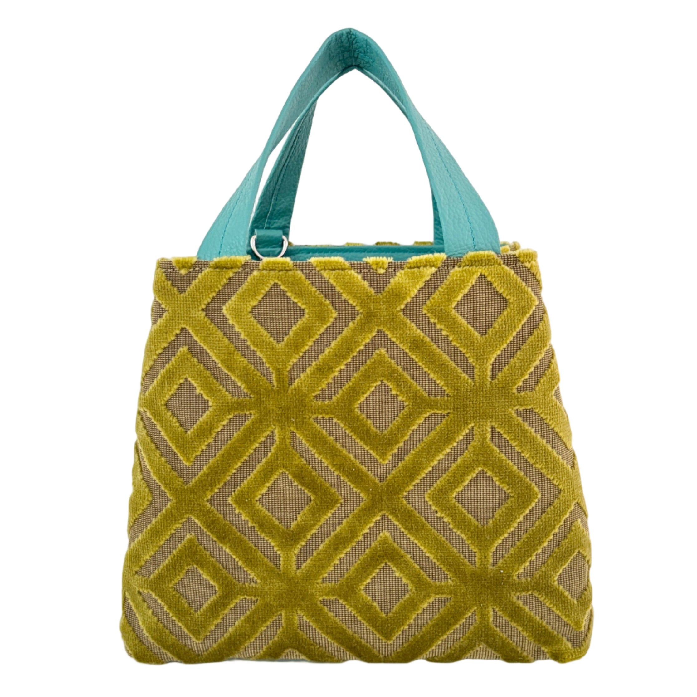 ベロアマスタードイエロー / ボートバッグS