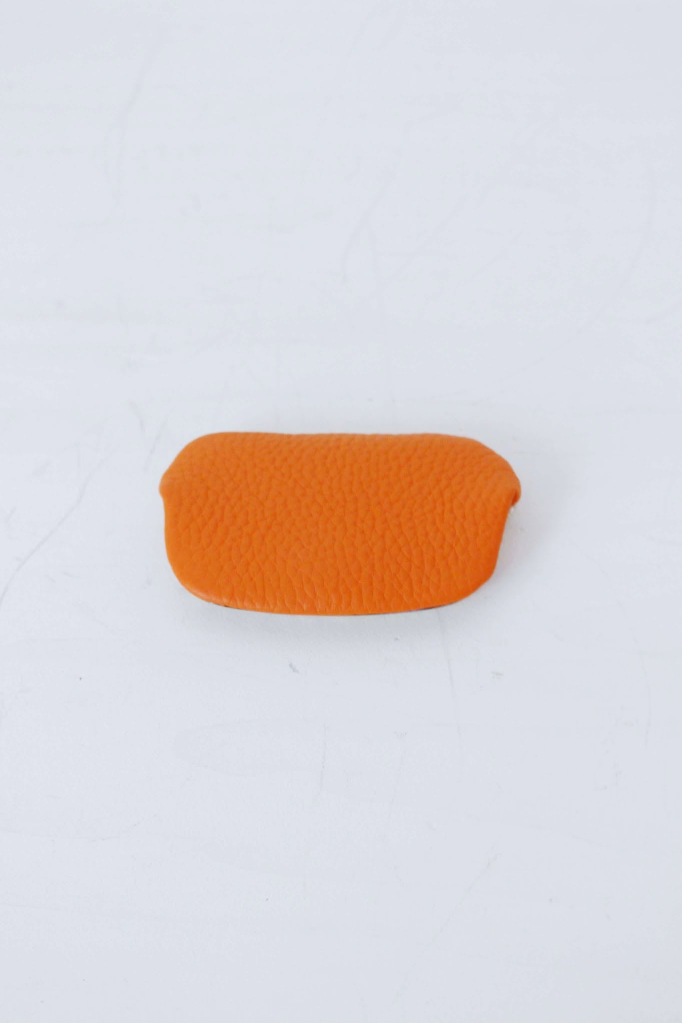 ゴールド型押しクロコ×オレンジ / パックンケースS