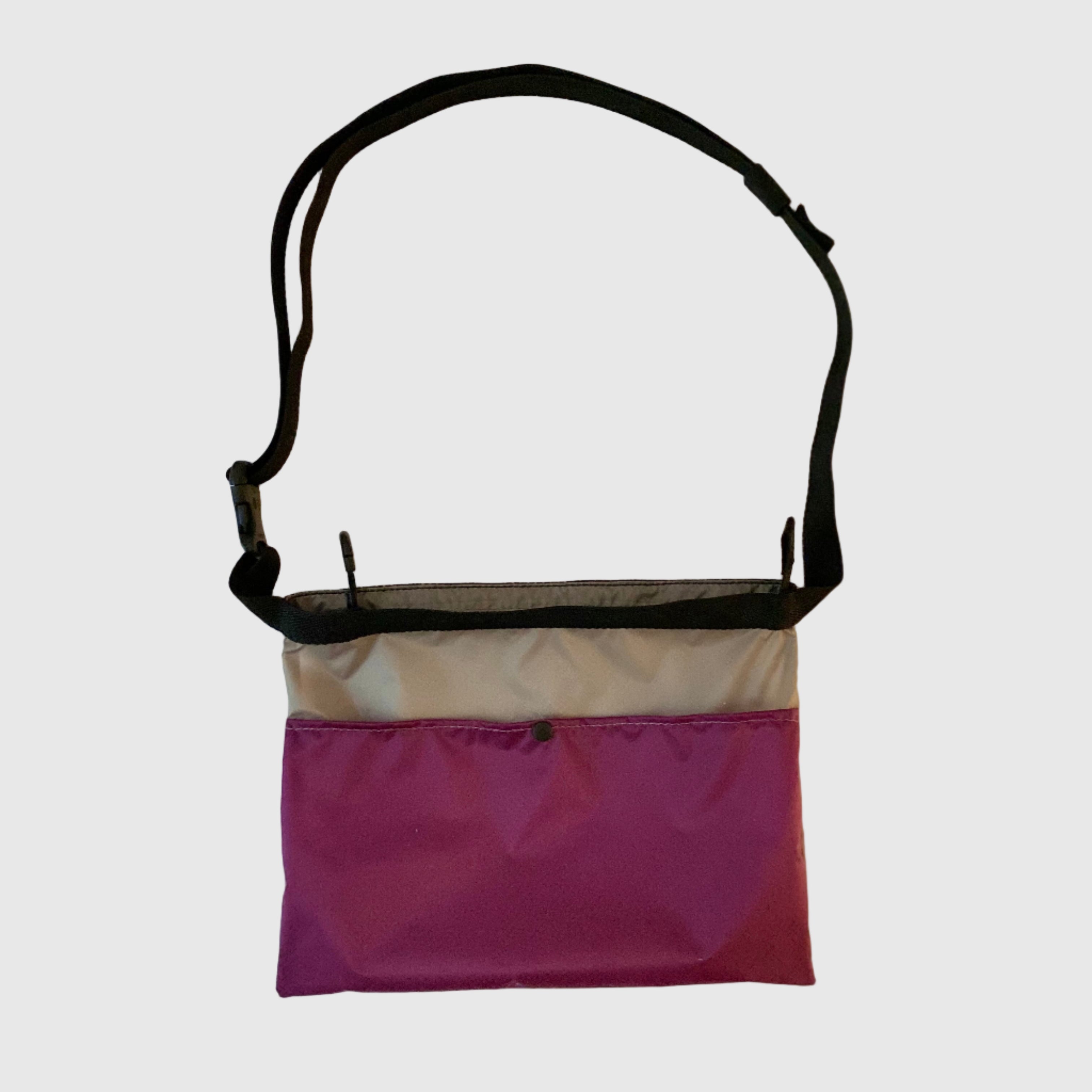 シルバーグレー×グレープ / サコッシュS