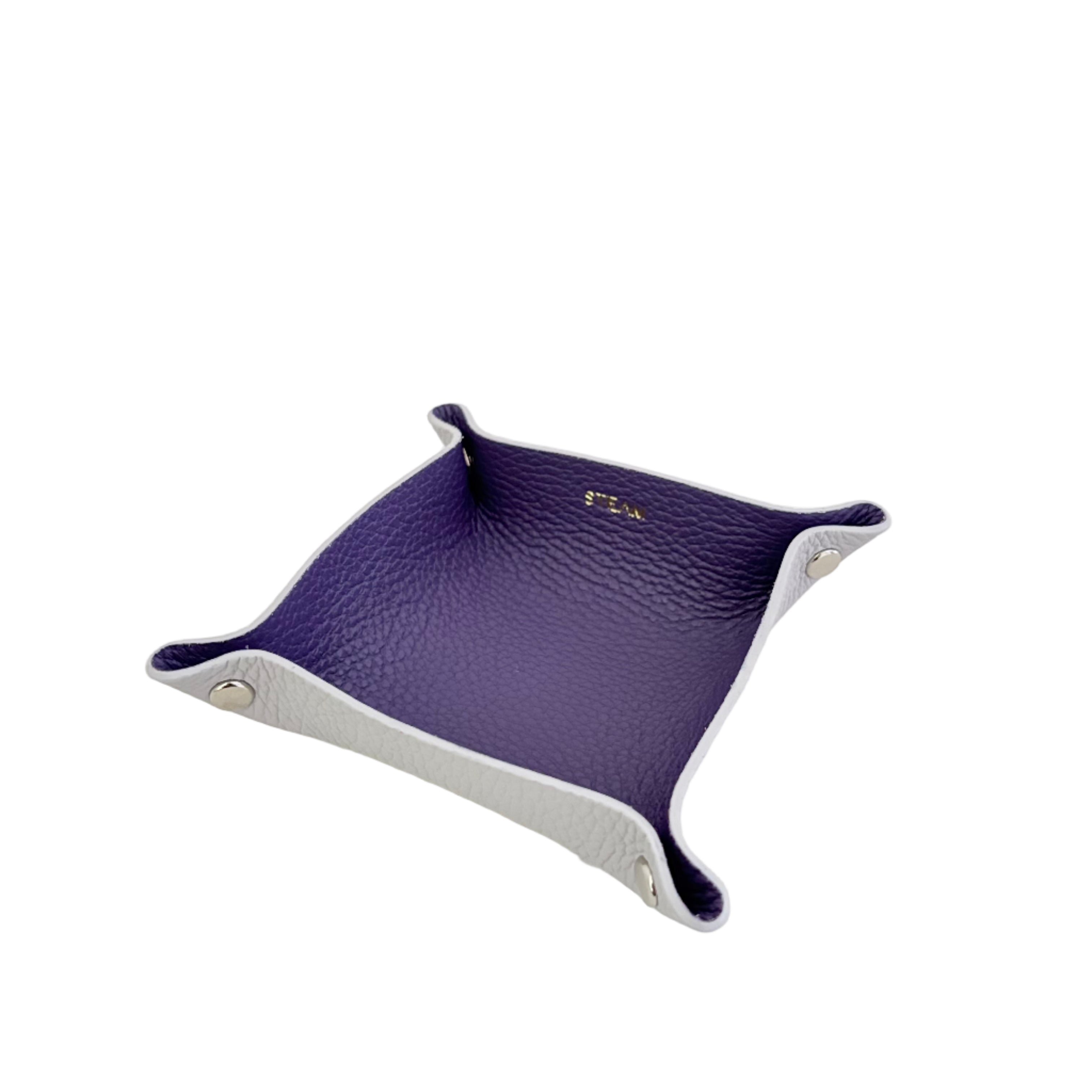 パープル×アイスグレー / ジュエリートレイ