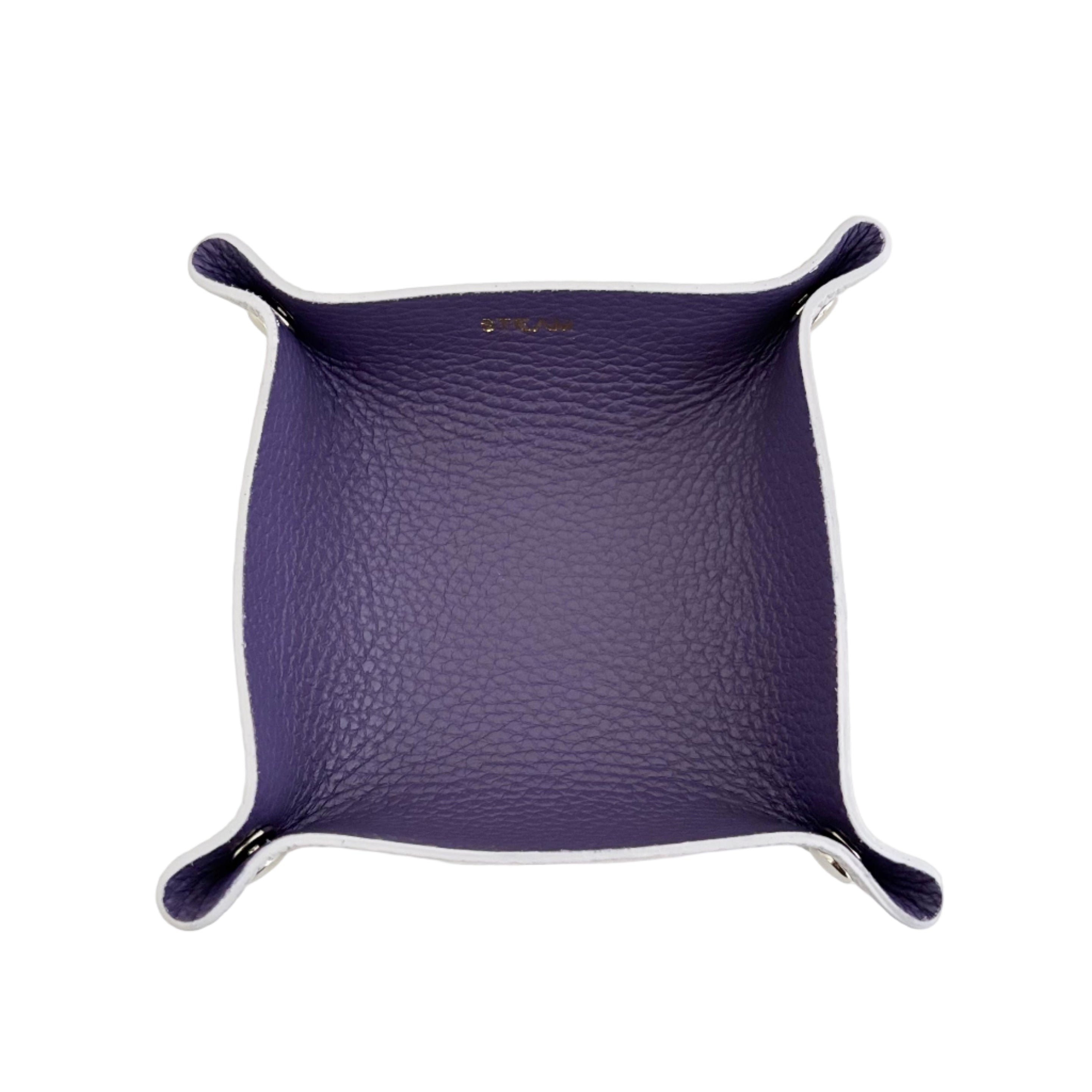 パープル×アイスグレー / ジュエリートレイ