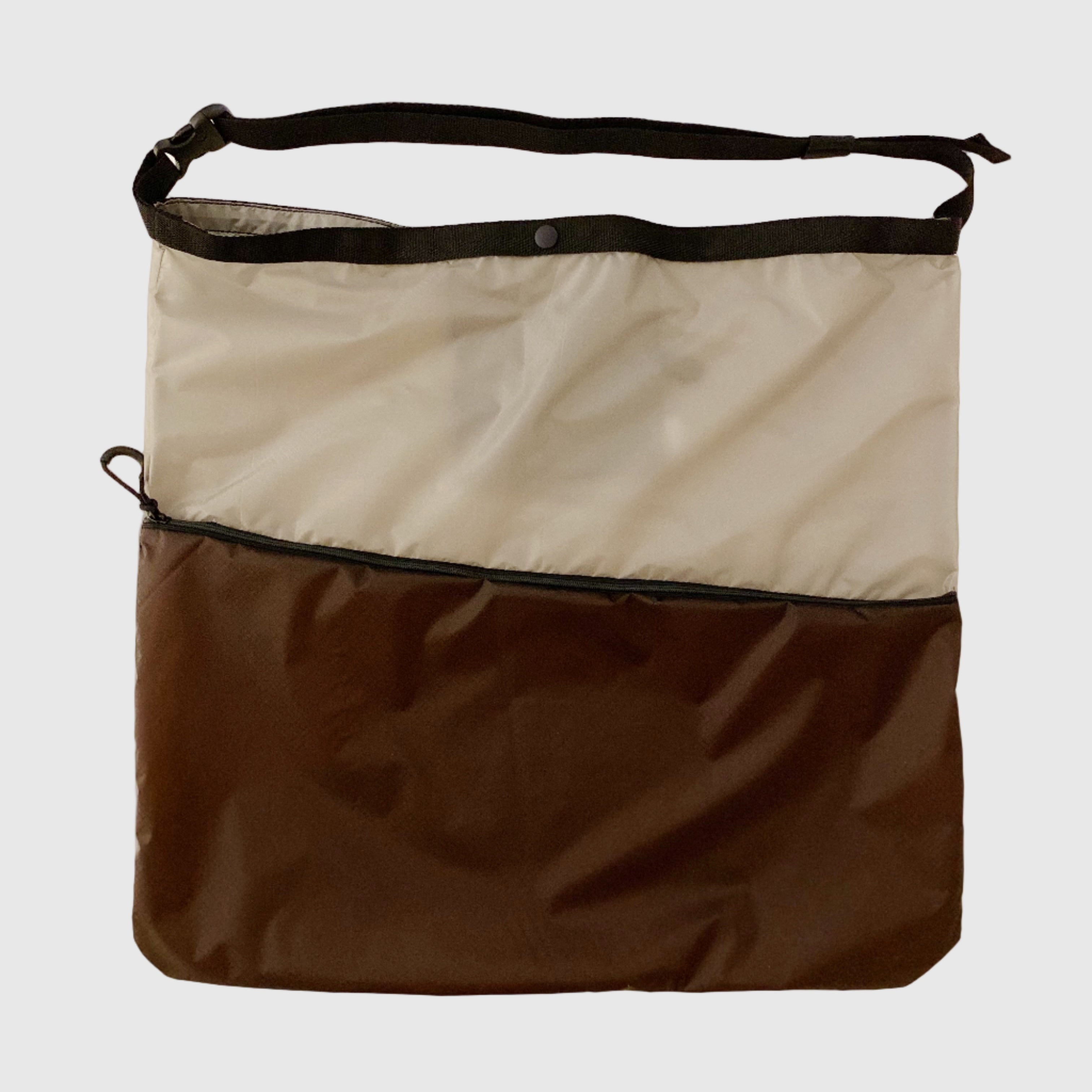 シルバーグレー×チョコ / サコッシュL