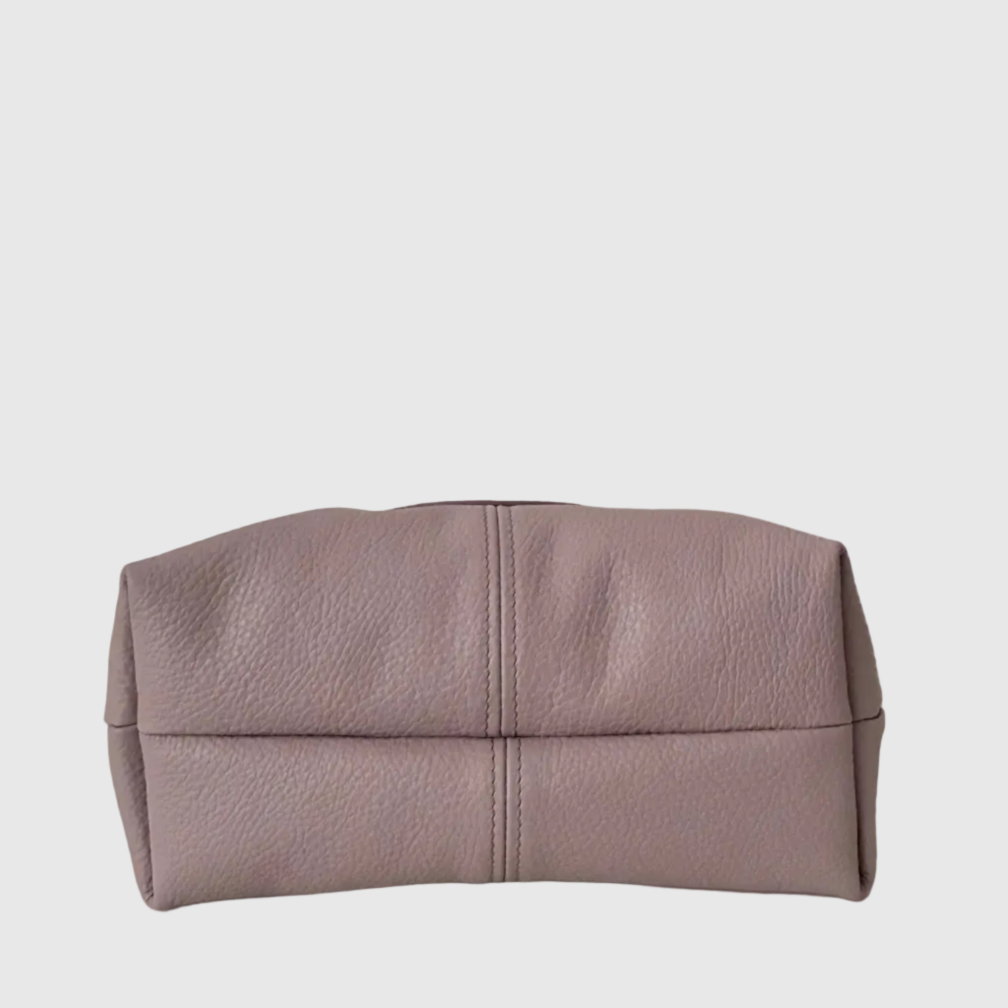 newラベンダー / 口金レザーポシェットM