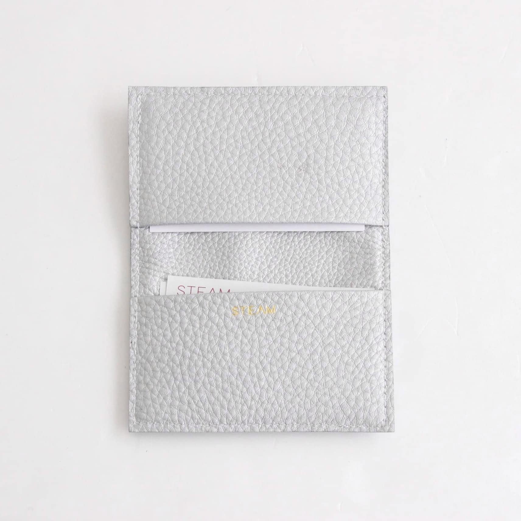 ゴルティエフェイス×シルバー/名刺ケース