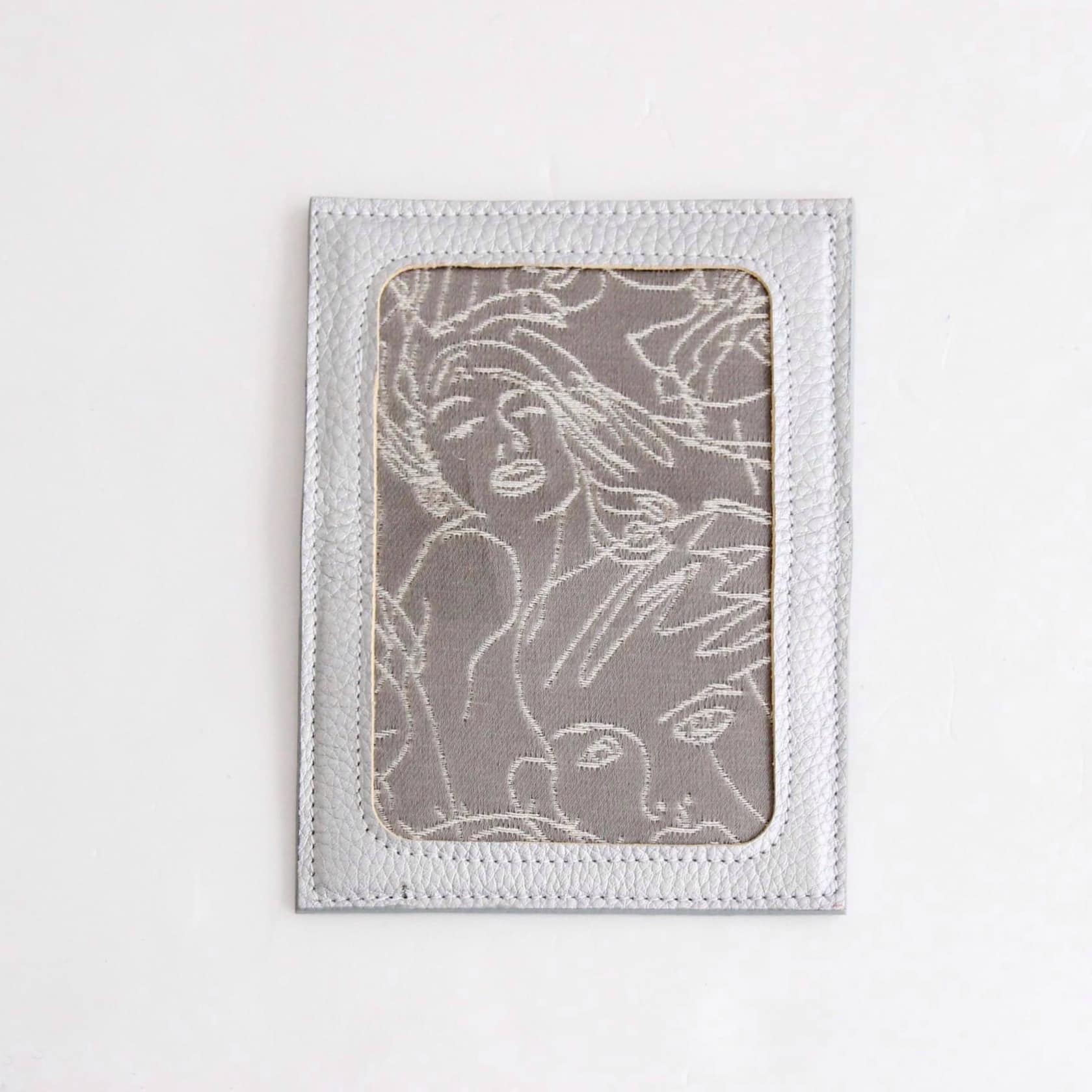 ゴルティエフェイス×シルバー/名刺ケース