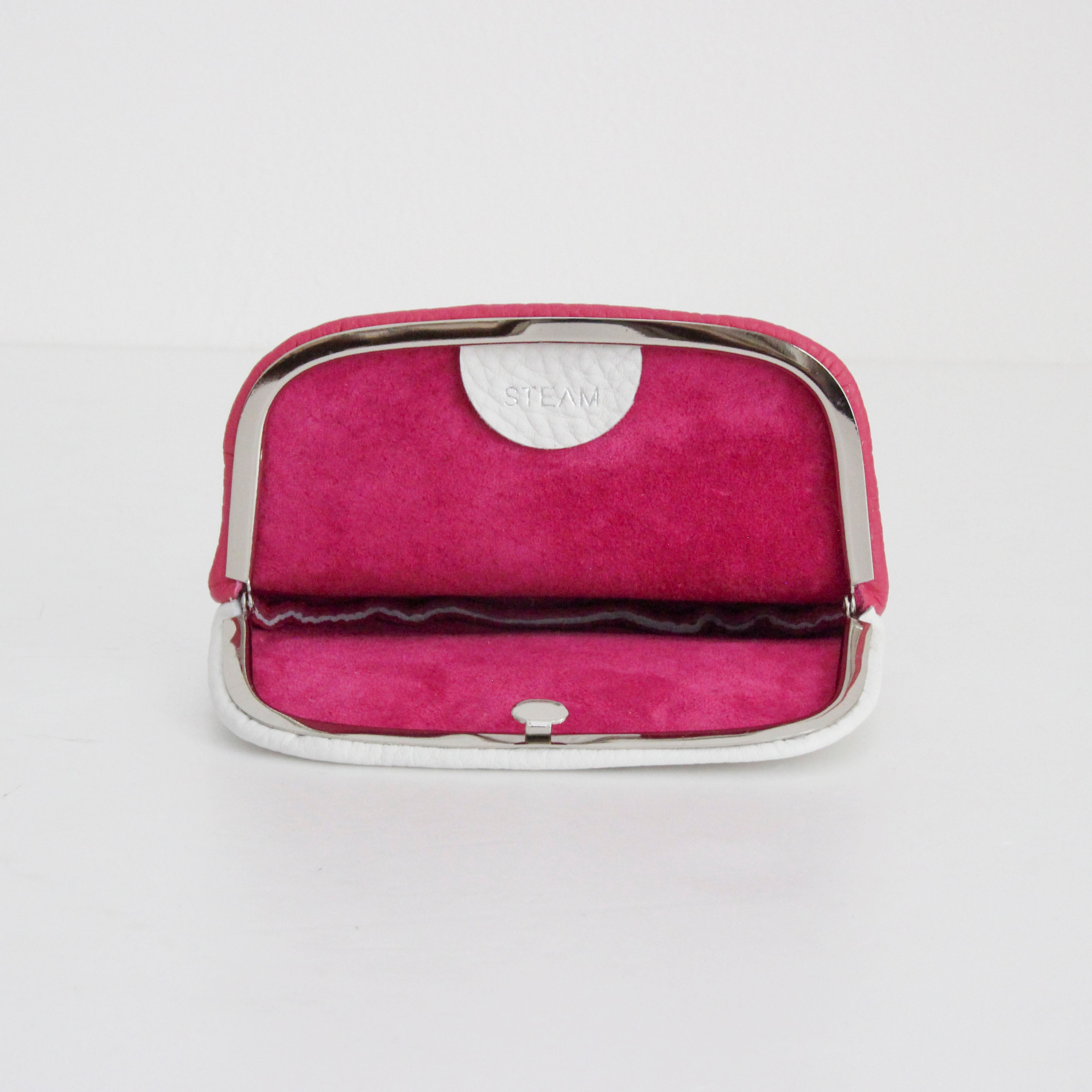 ピュアホワイト×マゼンダピンク/パックンケースM