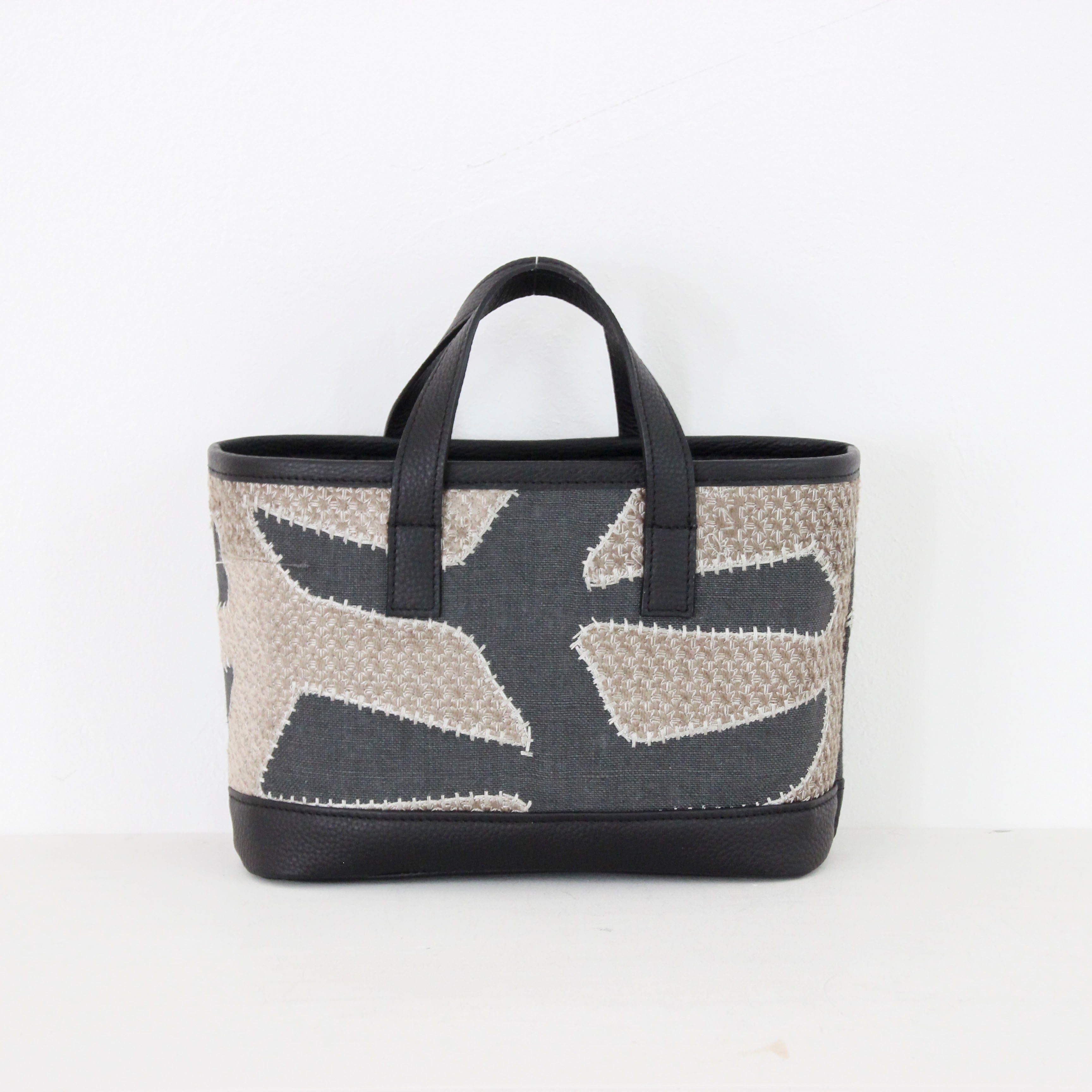 ベルベットアップリケグレー LXL / ノヴァトートS