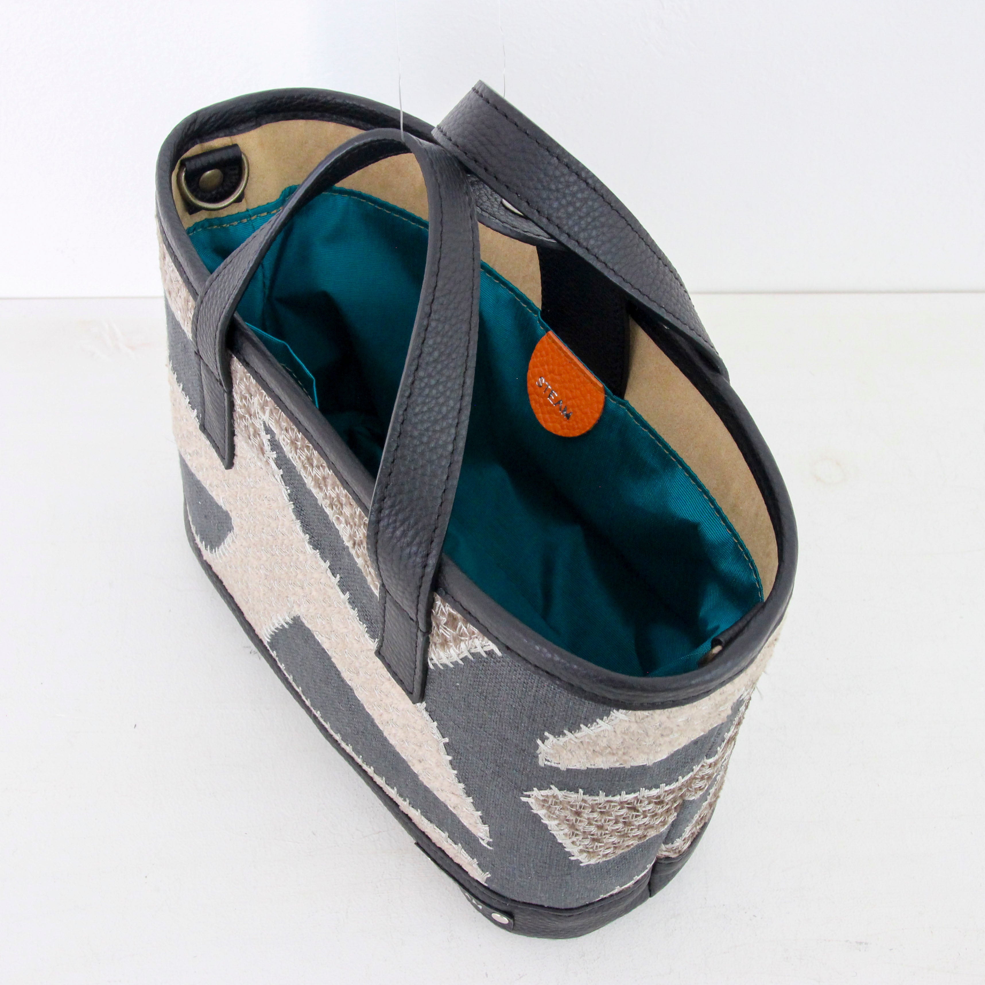 ベルベットアップリケグレー LXL / ノヴァトートS