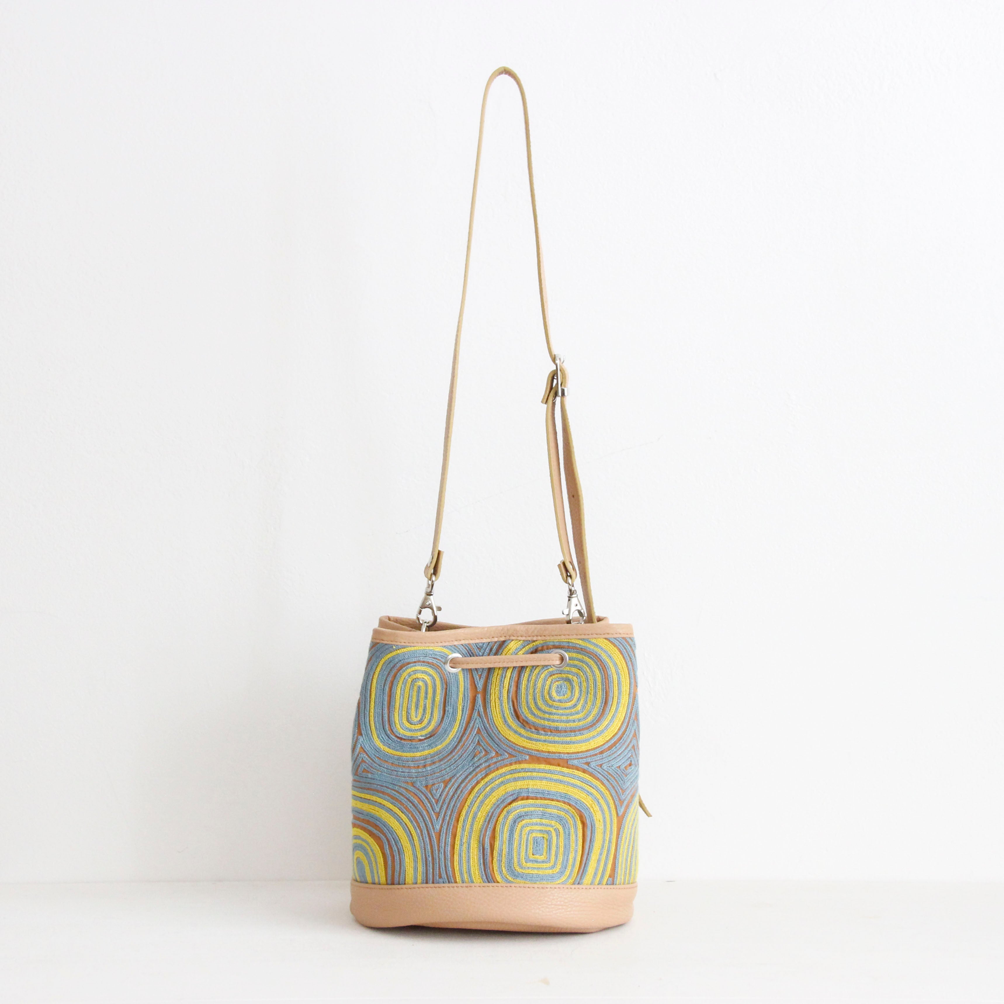 イエローブルーオーシャニー /バケットバッグS/XXL