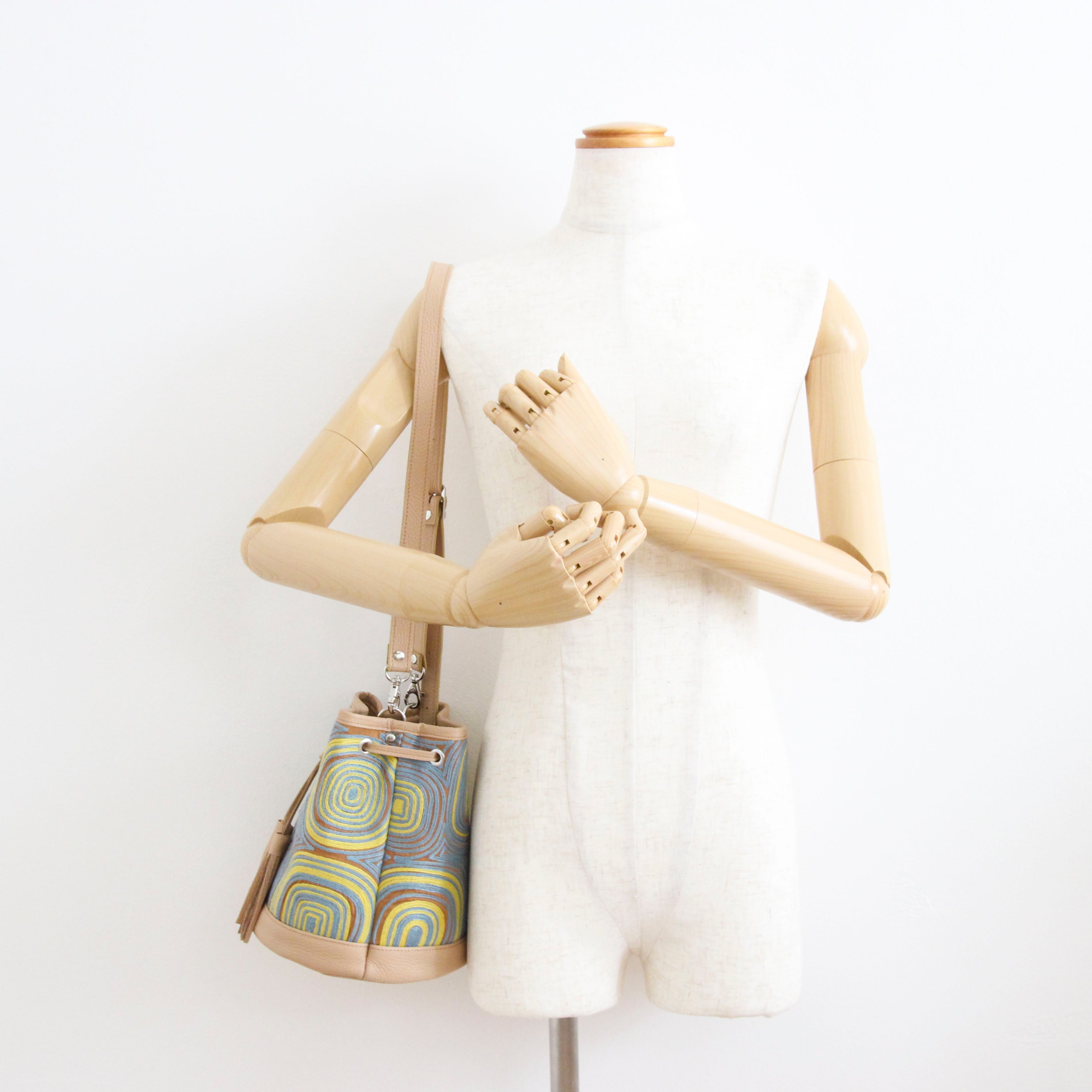 イエローブルーオーシャニー /バケットバッグS/XXL