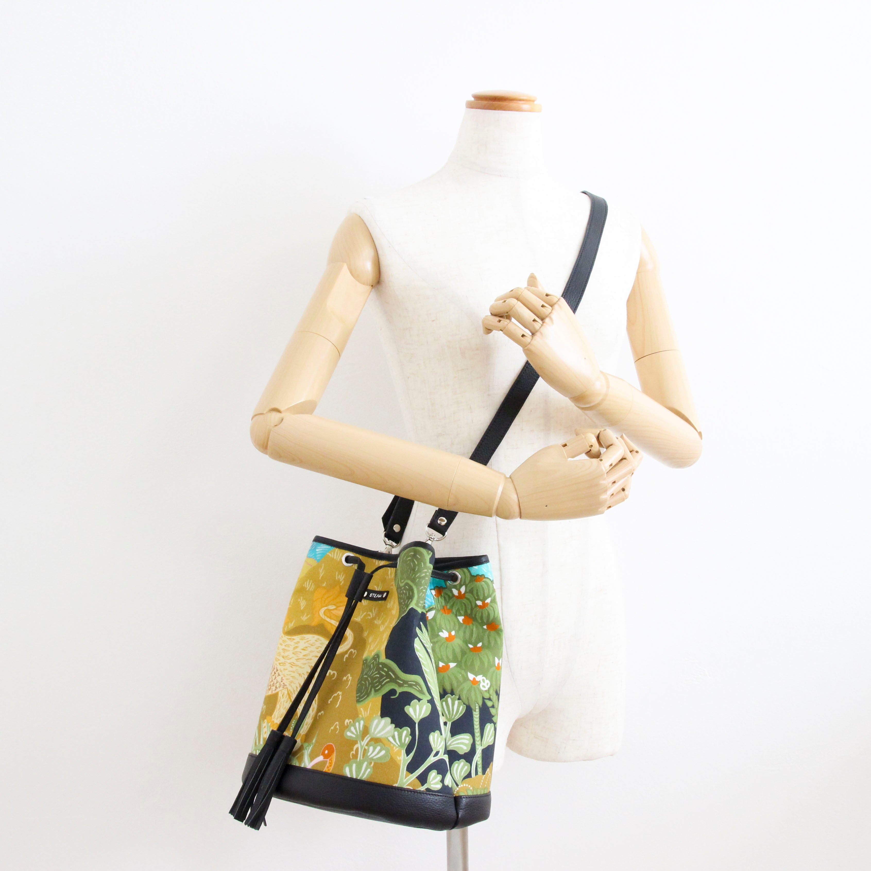 アニマルガーデン/ バケットバッグM / XL 【outlet】