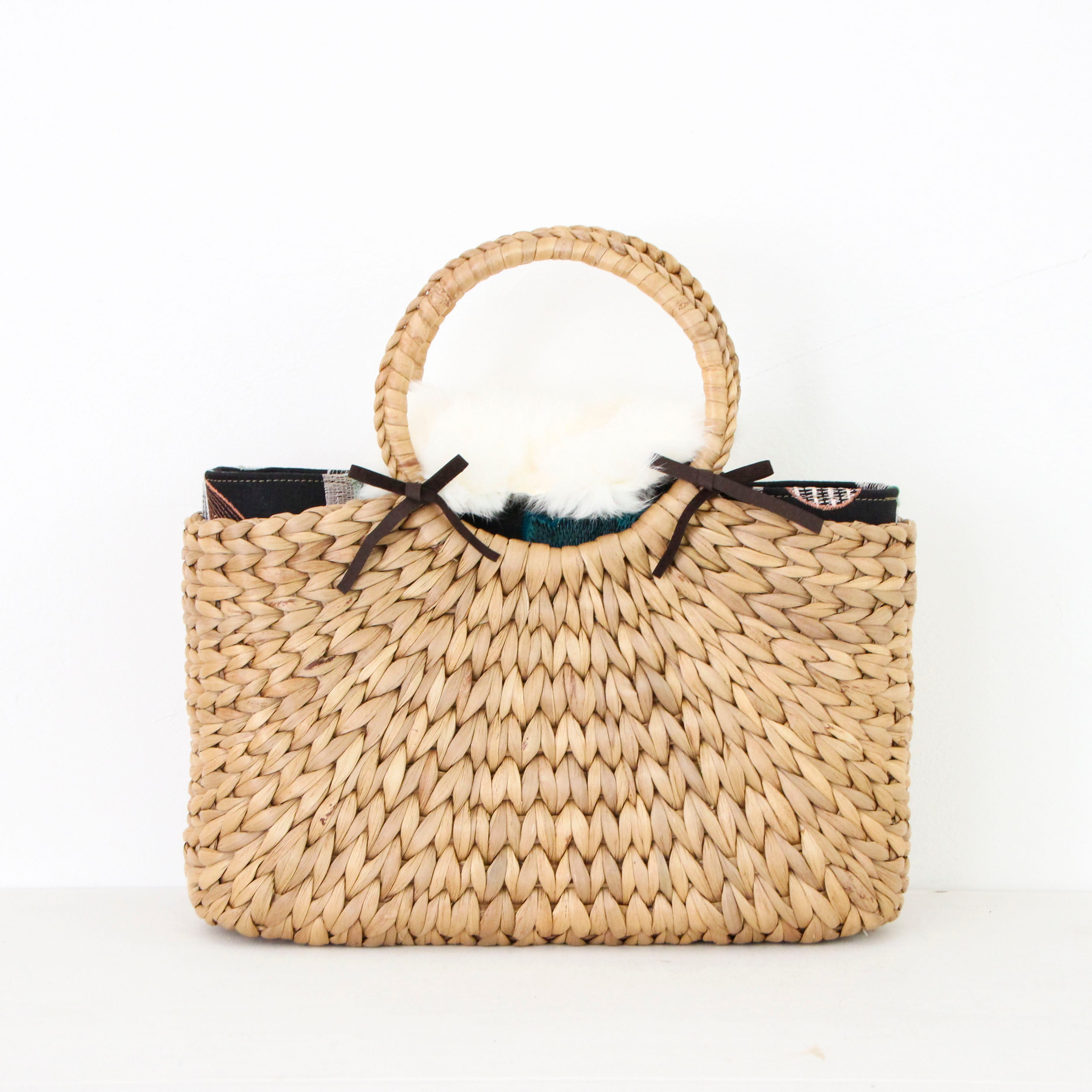 ラビット ホワイト / ファーフラップ M