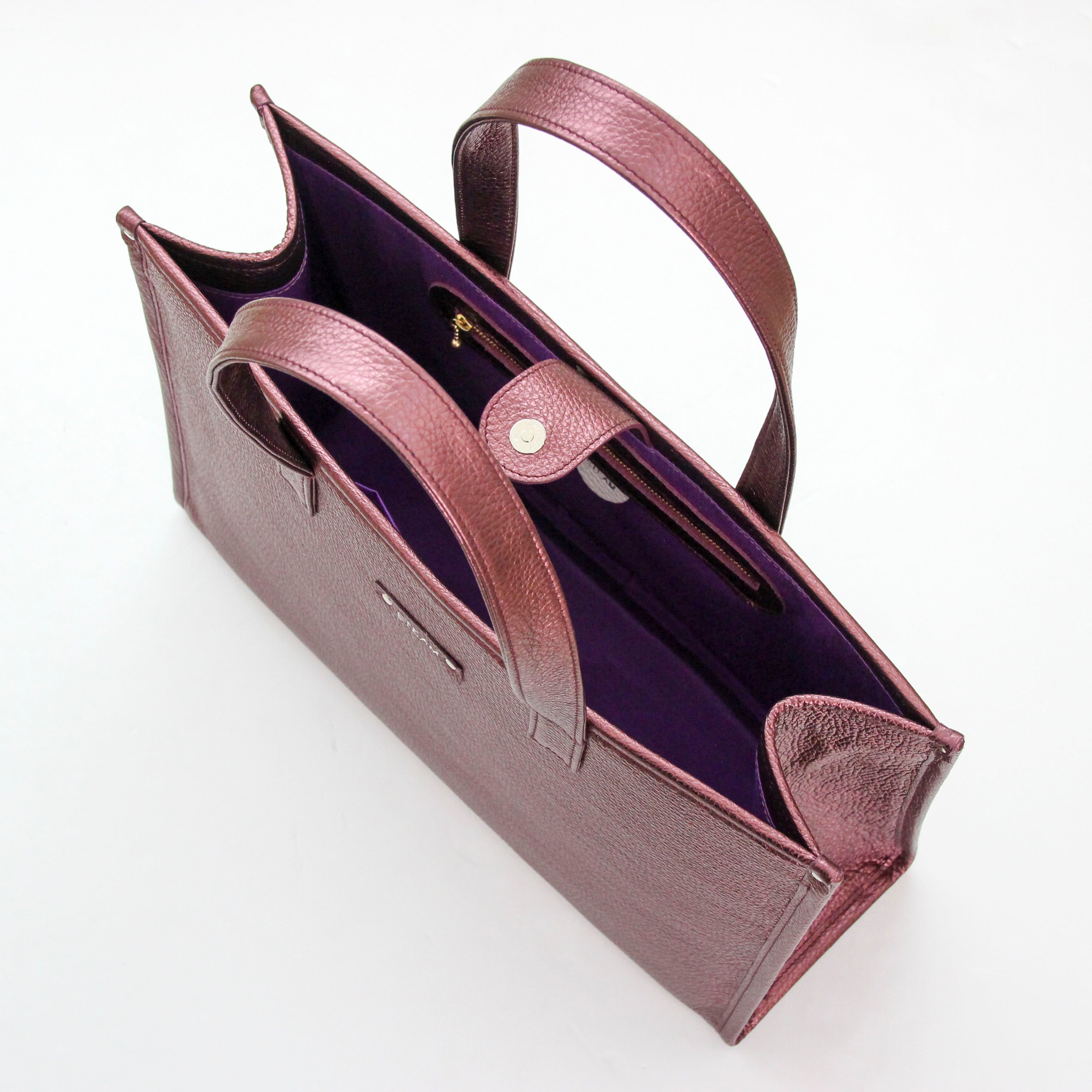 アメジストシマ― LXL / バーティカルトート ワイドL