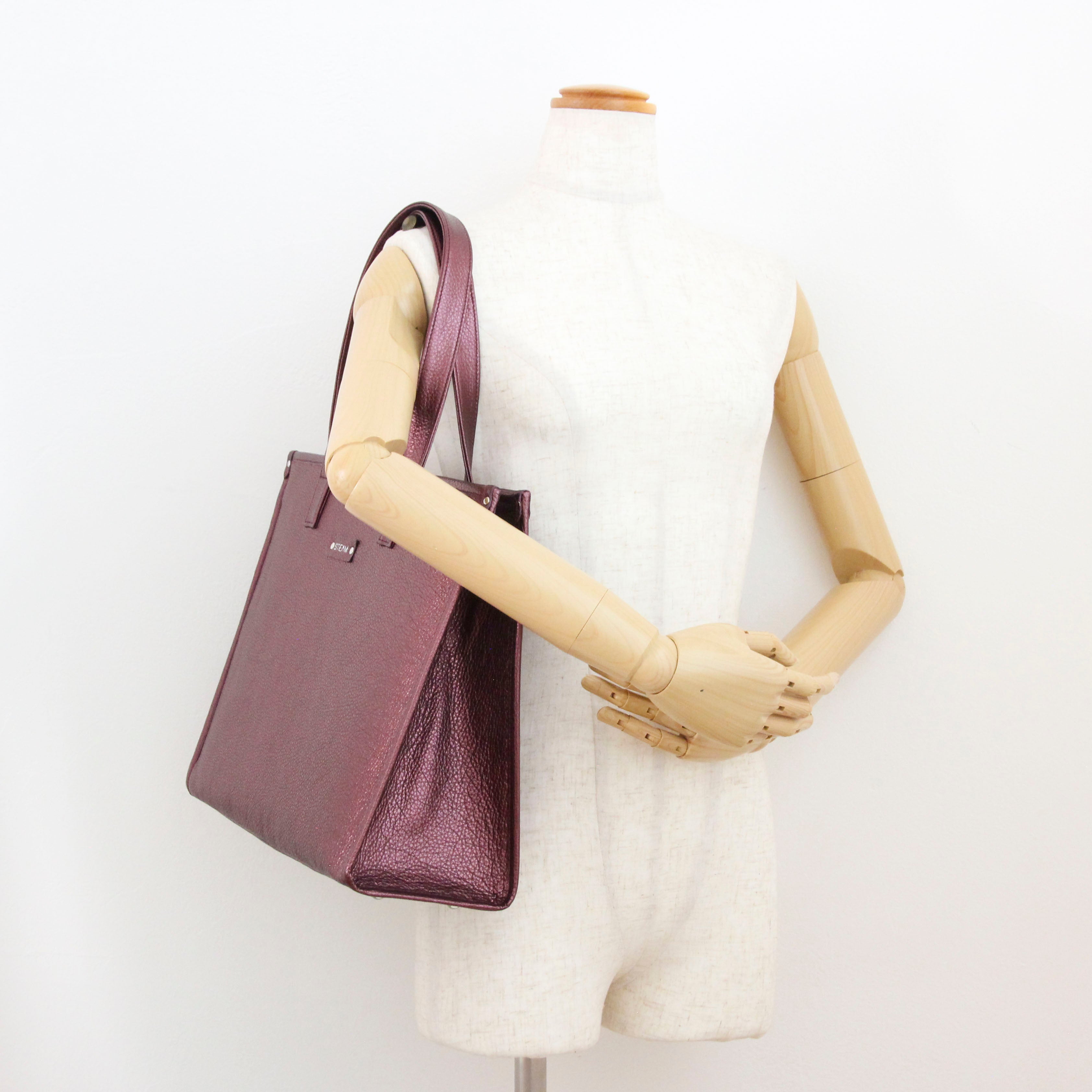 アメジストシマ― LXL / バーティカルトート ワイドL