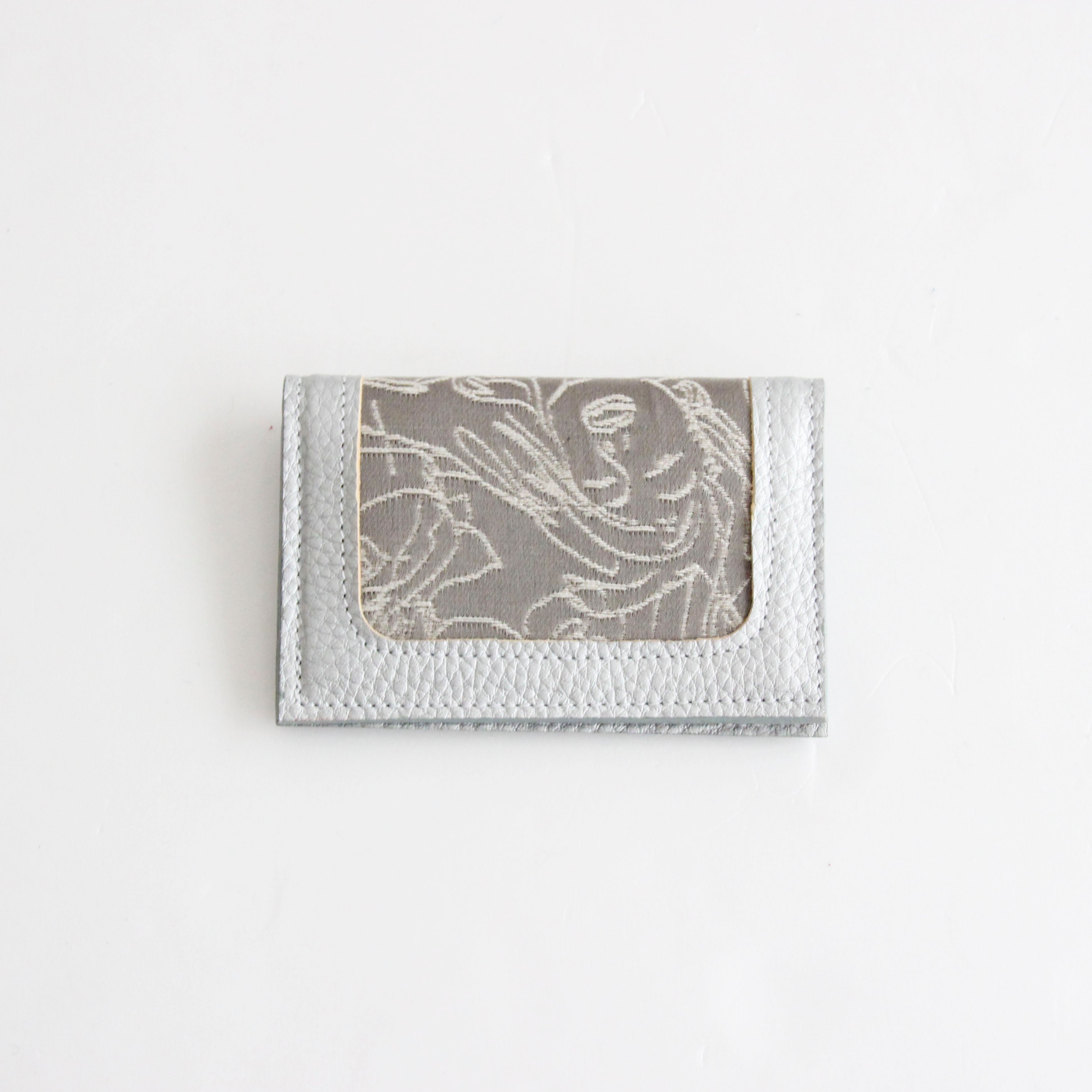 ゴルティエフェイス×シルバー/名刺ケース