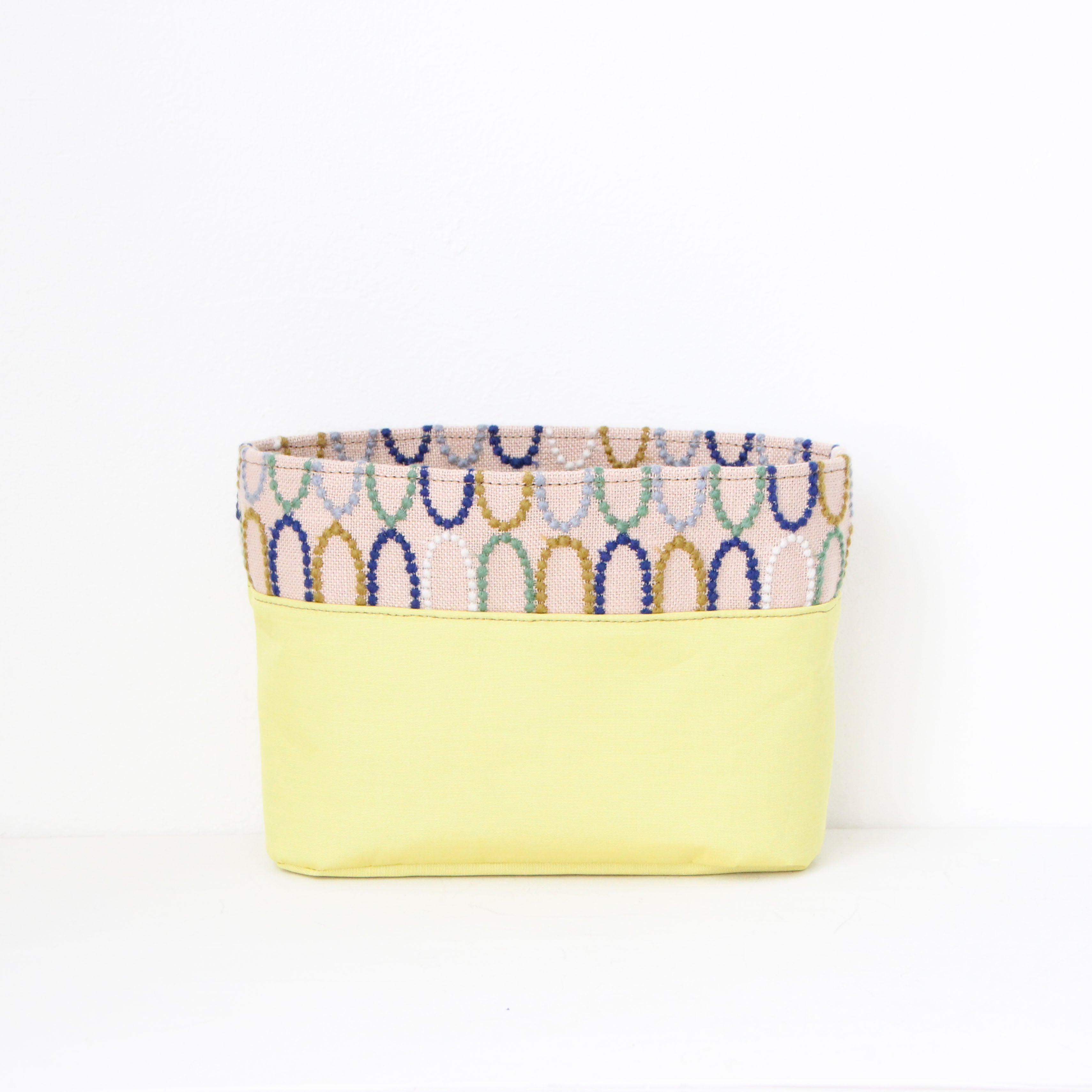 mina's オーバルピンク SXL / インナーバッグ / かごバッグ Sサイズ用