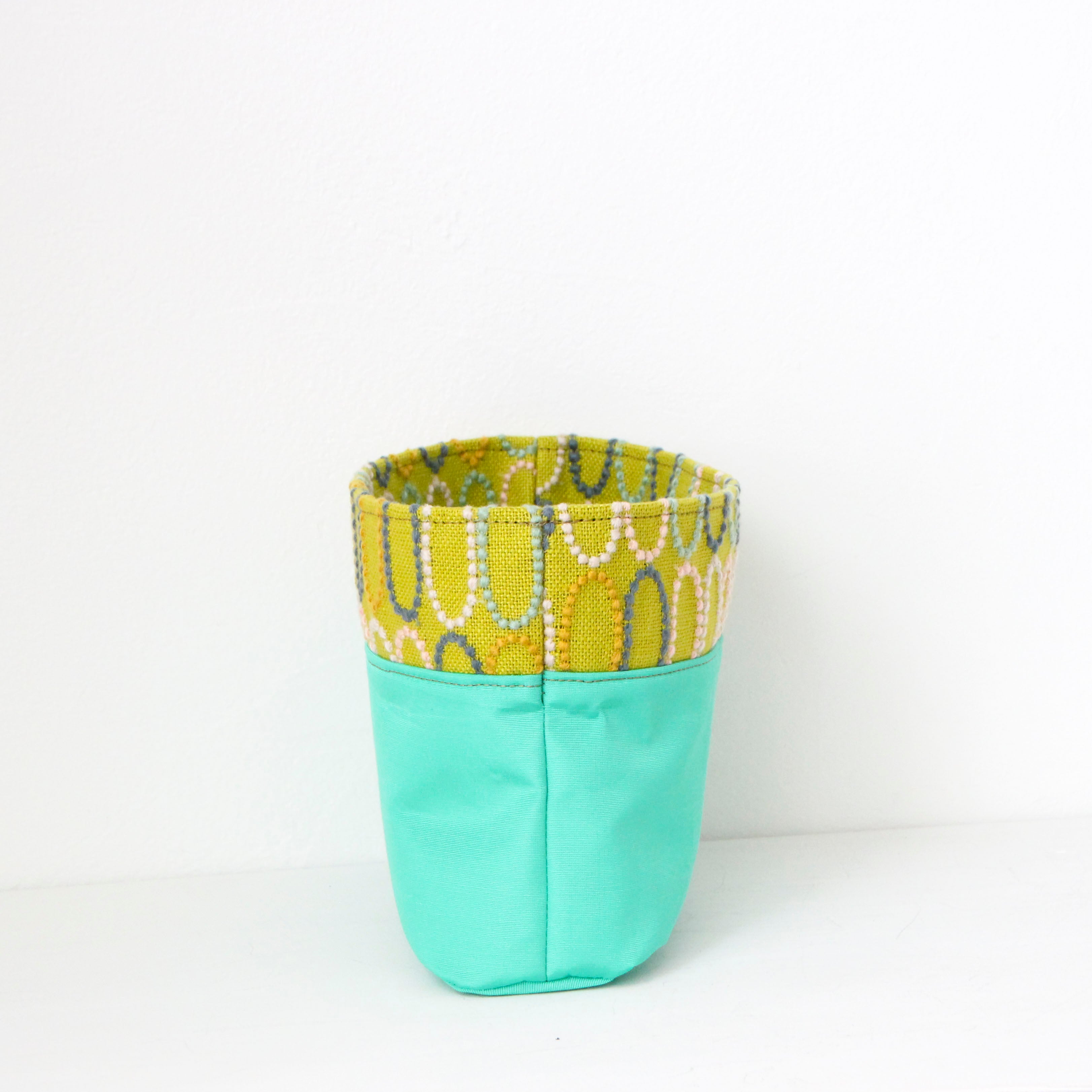 mina's オーバルマスタード SXL / インナーバッグ / かごバッグ Sサイズ用