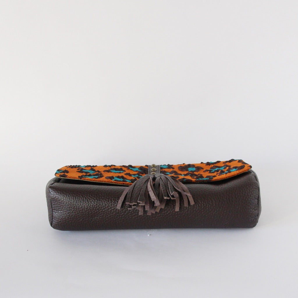 オレンジレオパード / 3wayバッグ Sサイズ