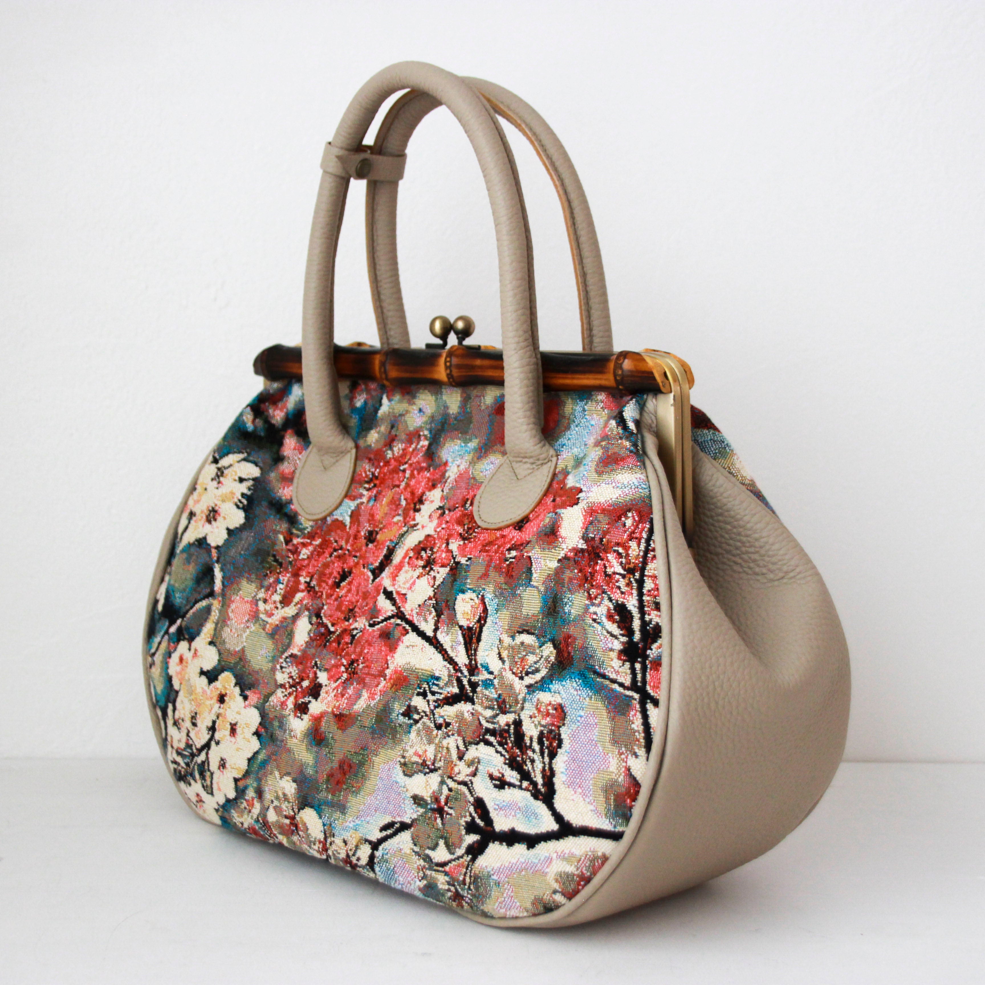 ゴルティエチェリーブロッサム LXL / バンブーがま口M