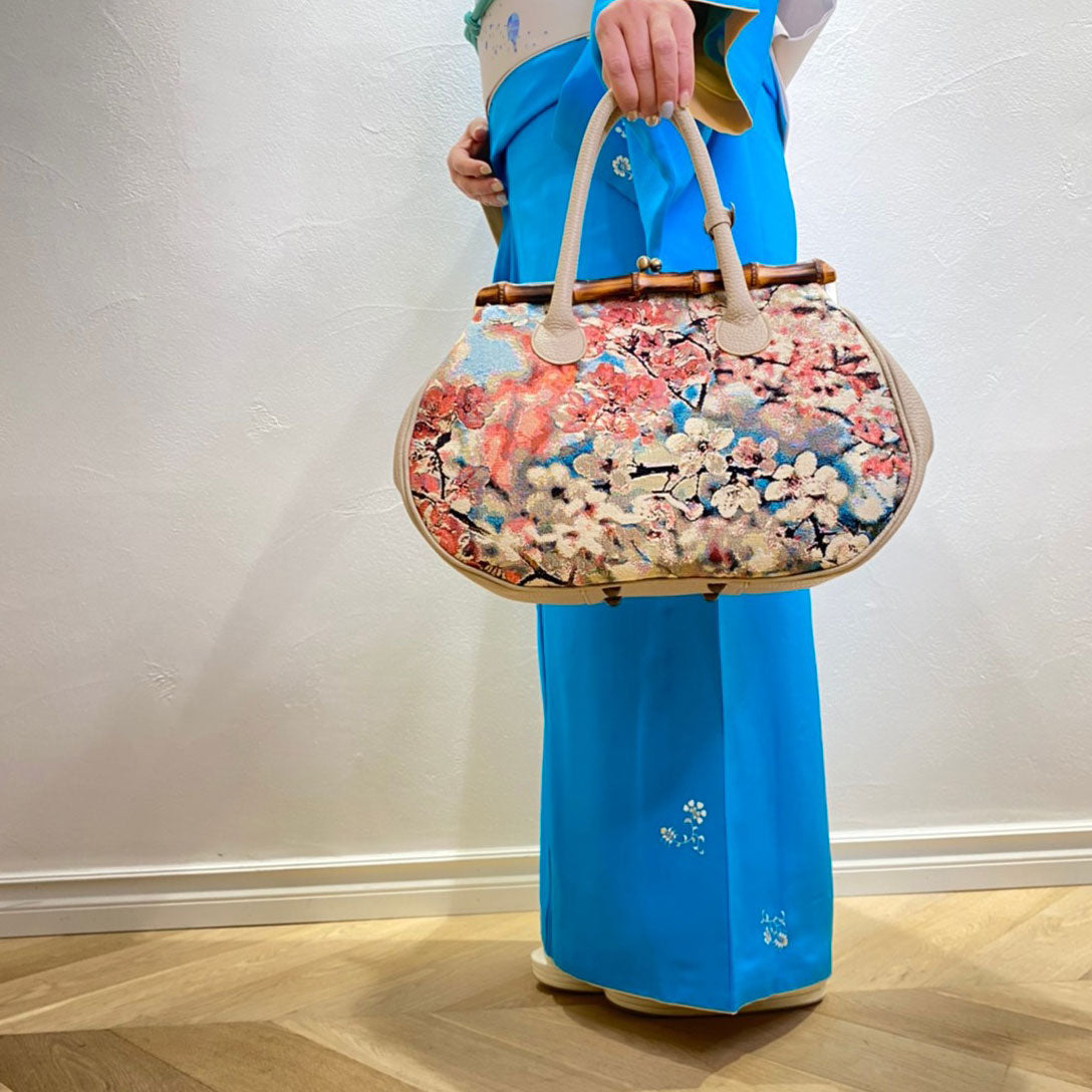 ゴルティエチェリーブロッサム LXL / バンブーがま口M