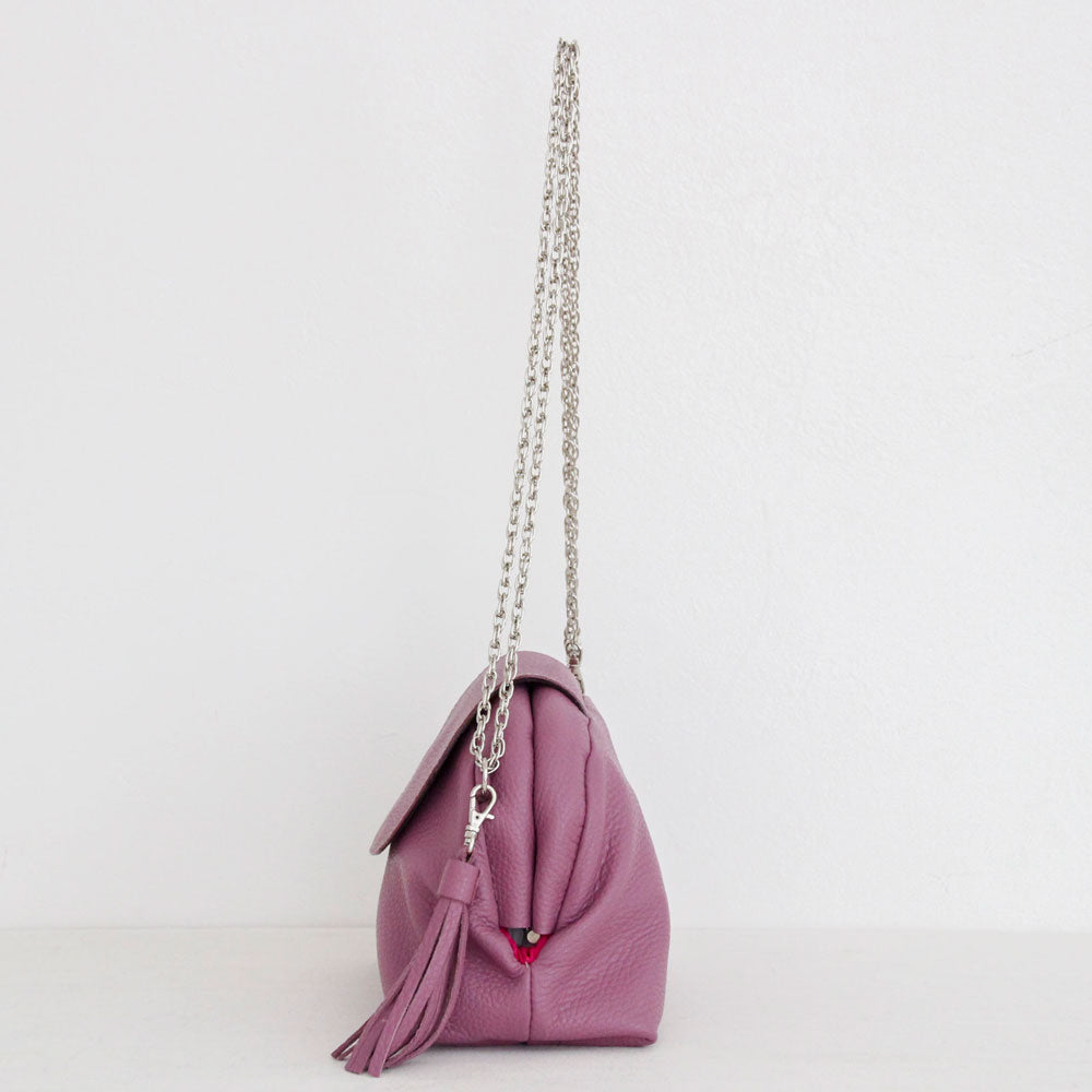 ライラック / 口金レザーポシェットS