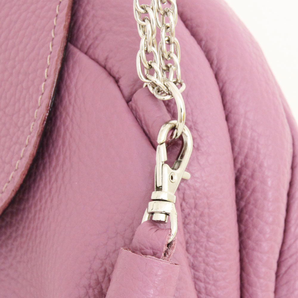 ライラック / 口金レザーポシェットS