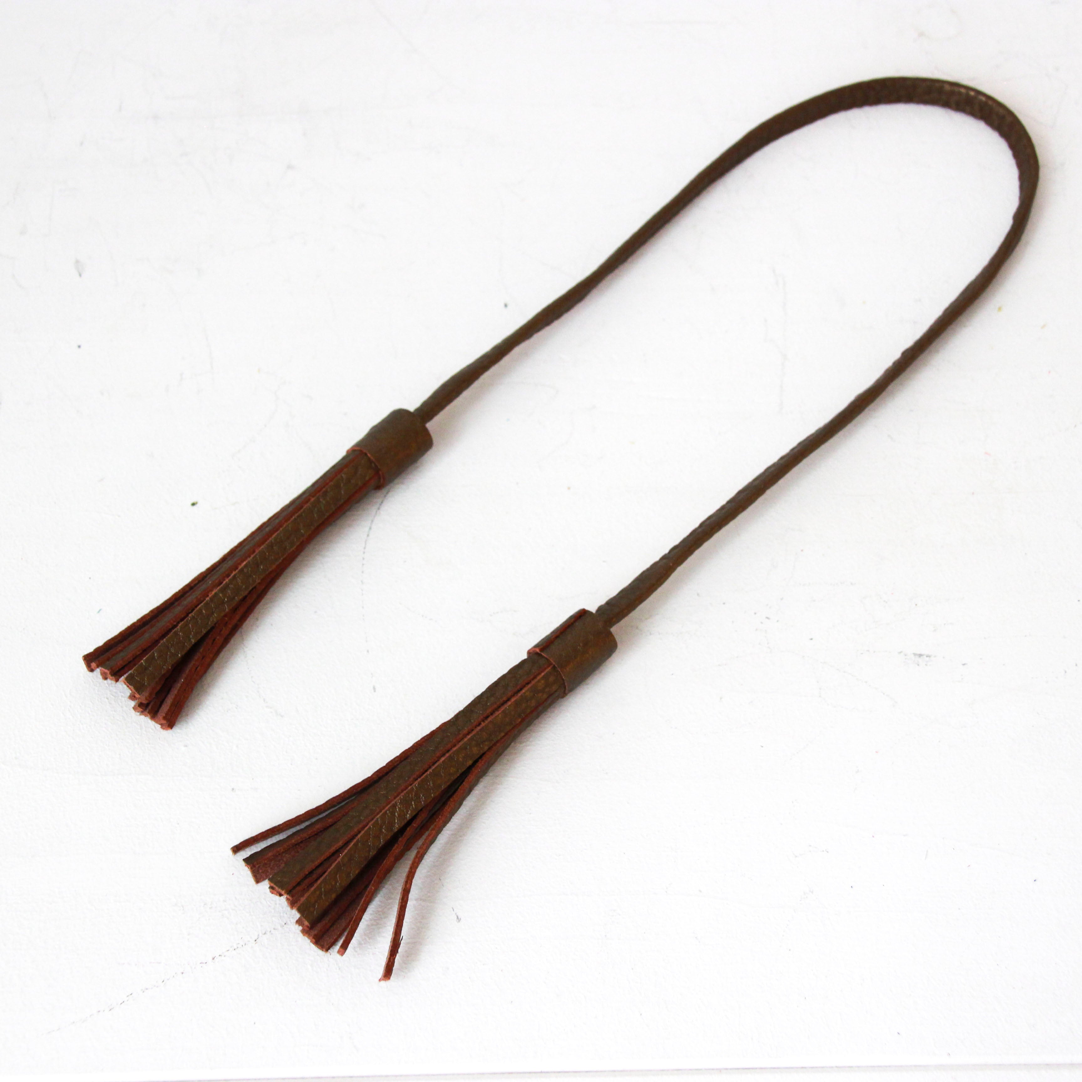 ブラウン / レザータッセル