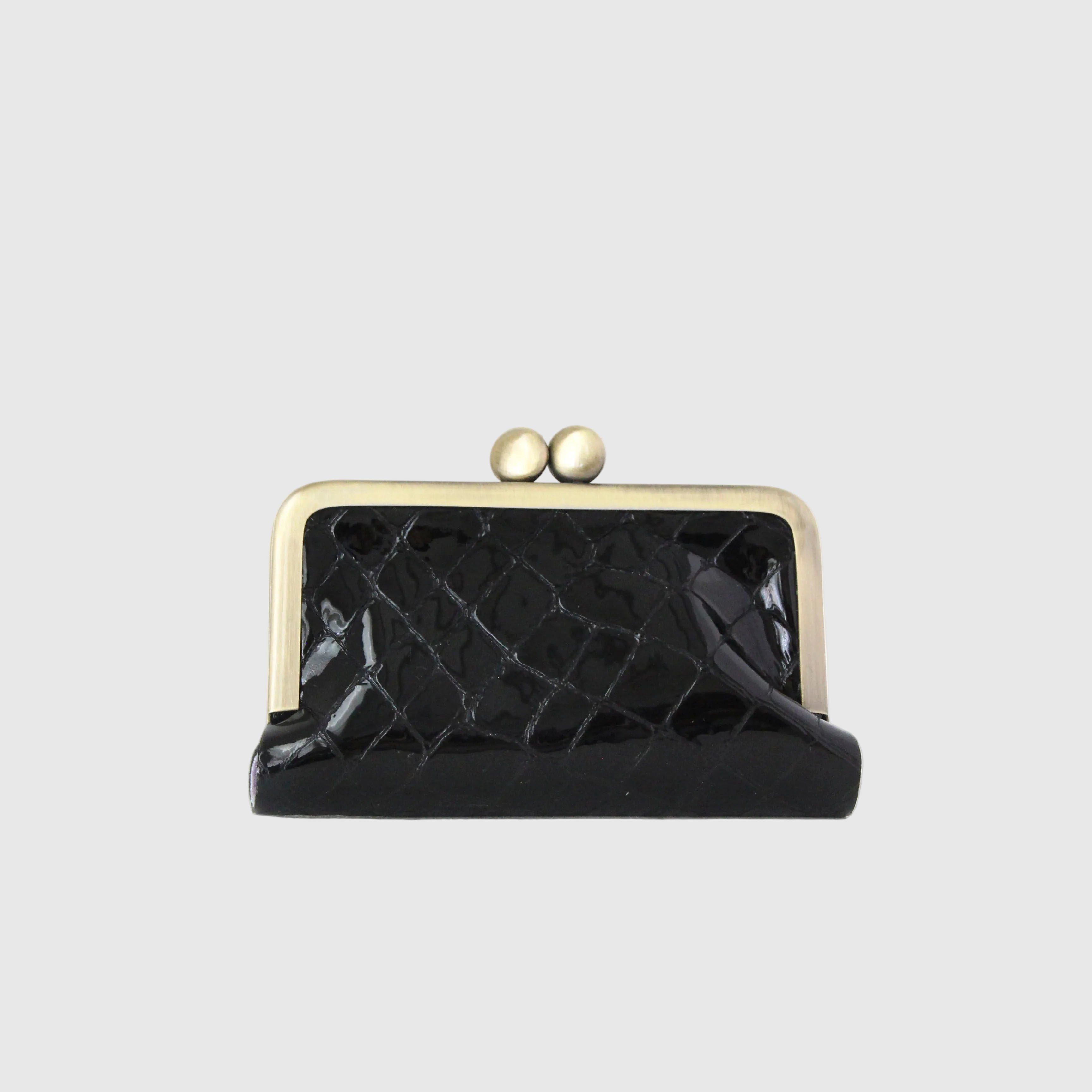 ブラックエナメル / カードケース