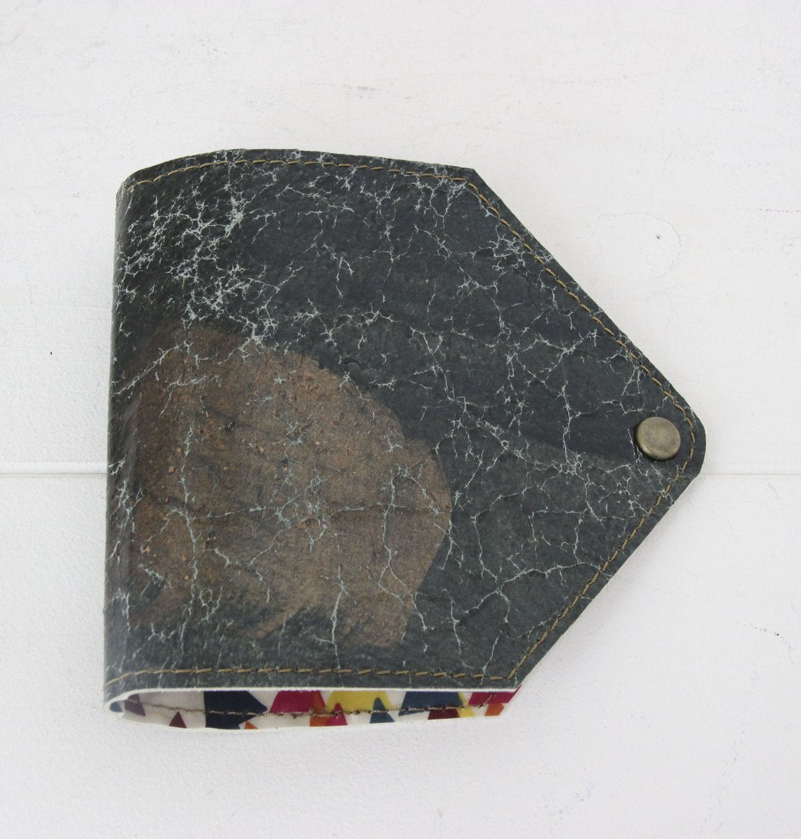 フォレストグリーン・コッパーレザー / マスクケース