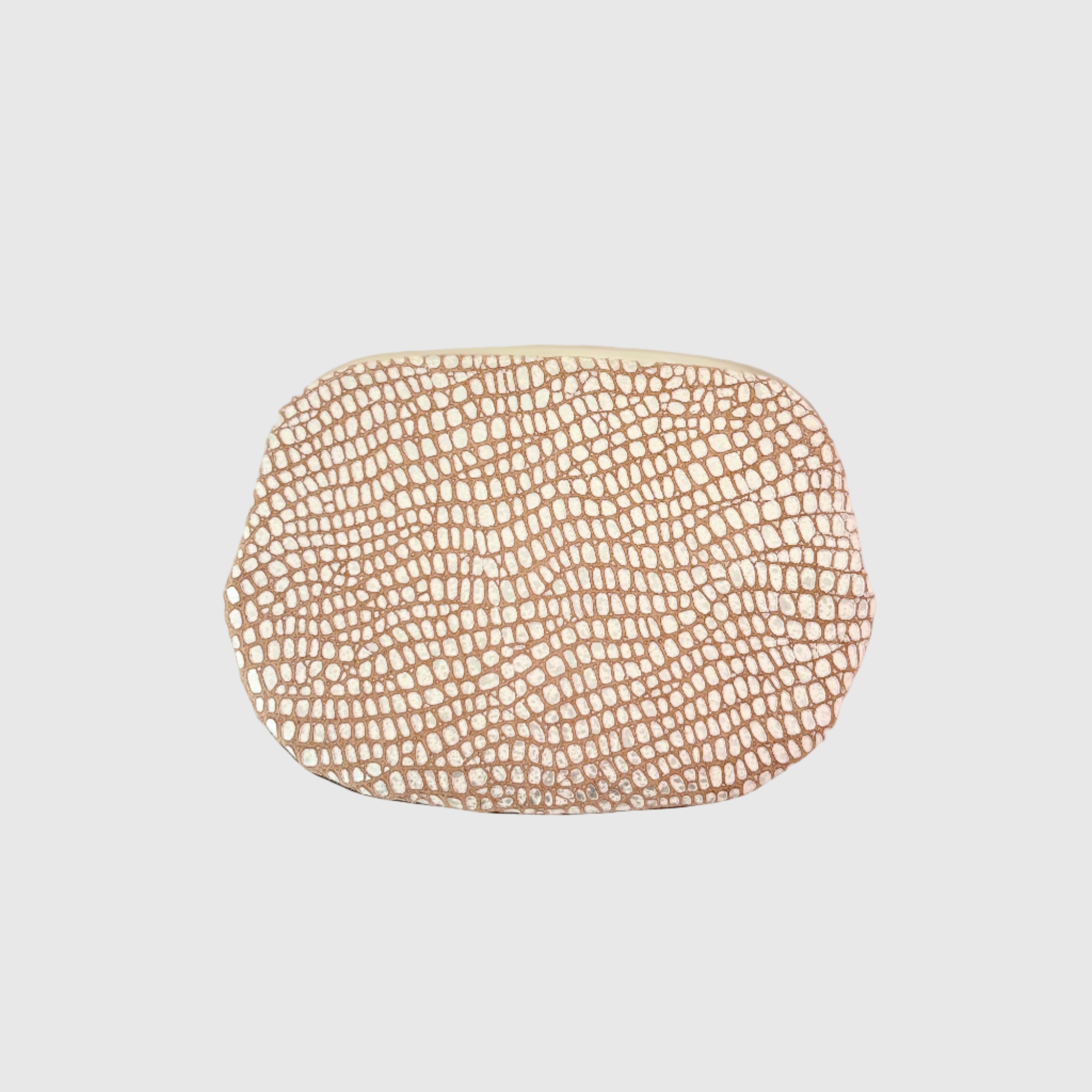 小ウロコホワイト×ブロンズ / パックンケースM