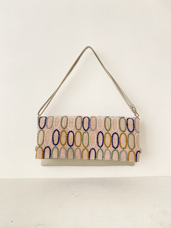 mina オーバルピンク XL / マルチウェイポシェット