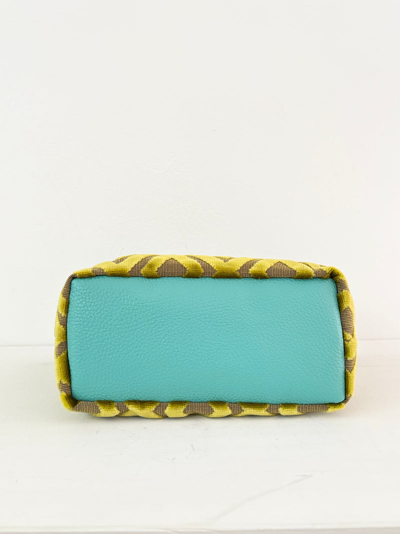 ベロアマスタードイエロー / ボートバッグS