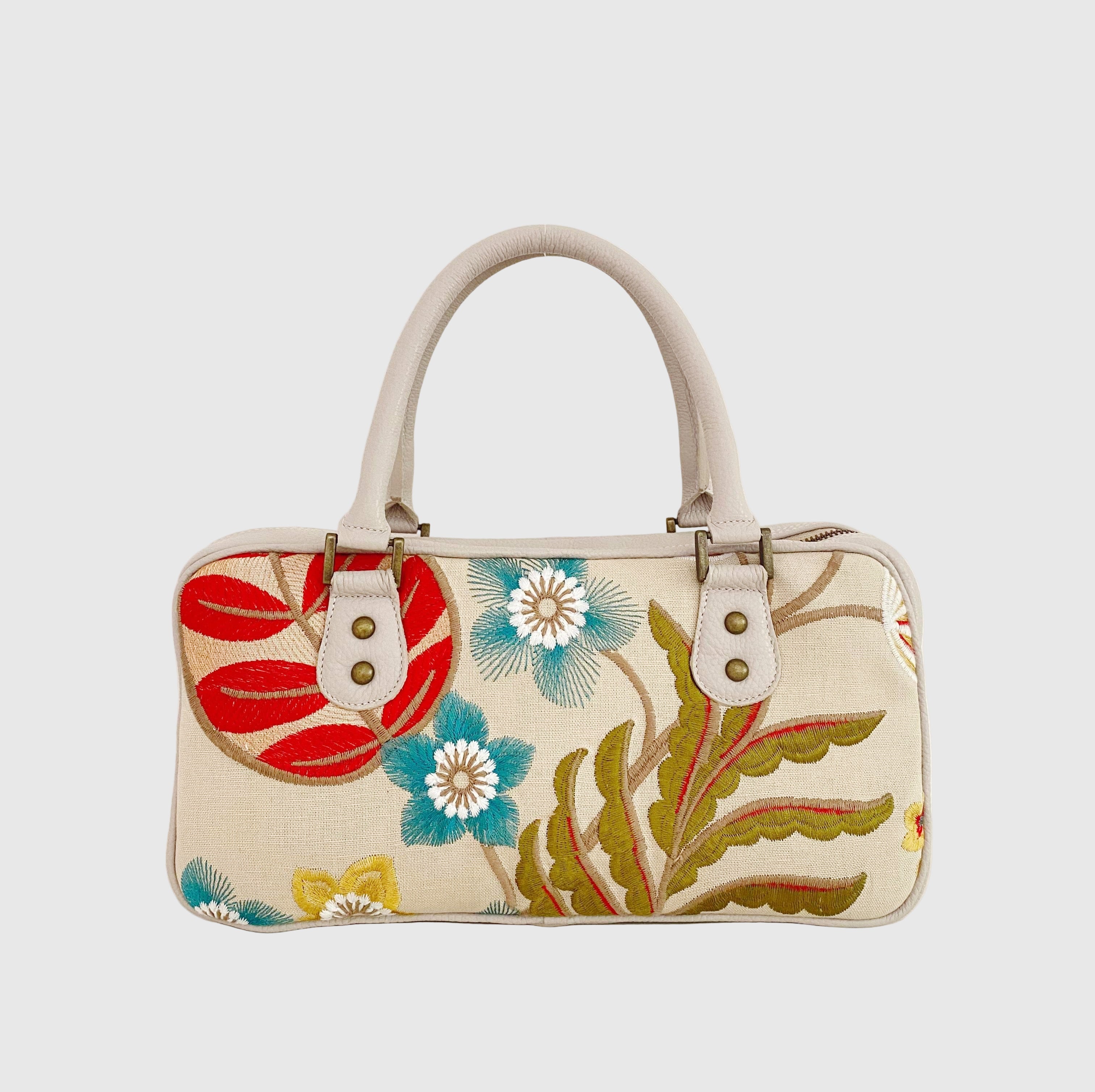 トロピカルフラワーブライトL  / レクタングルボストンS