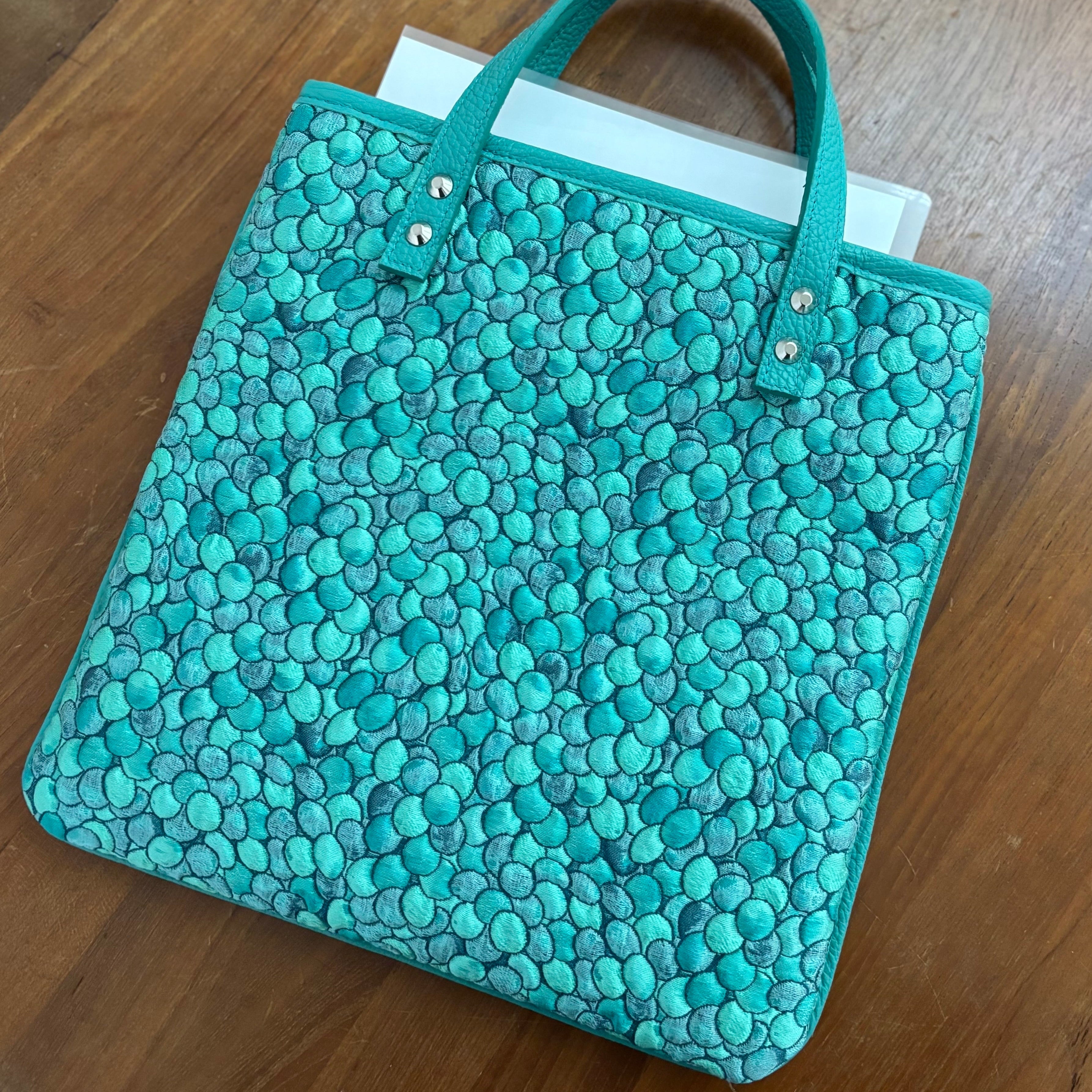 イタリアンバルーン L / スクエアフラットトート