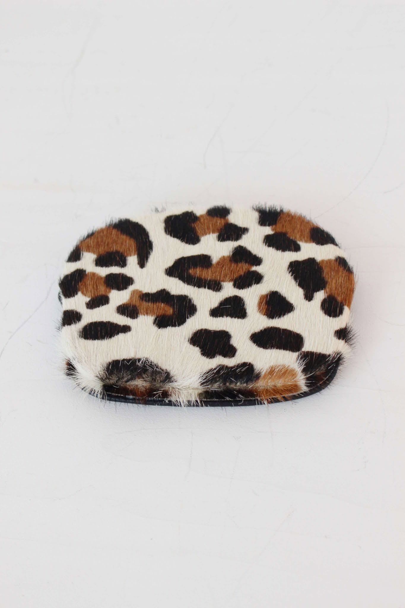 起毛レオパード×ブラック / パックンケースM