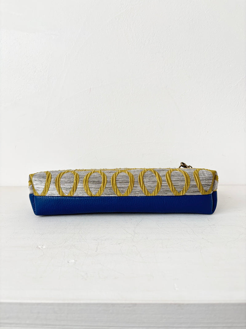 シルバー×イエローループ S / フラットポシェット
