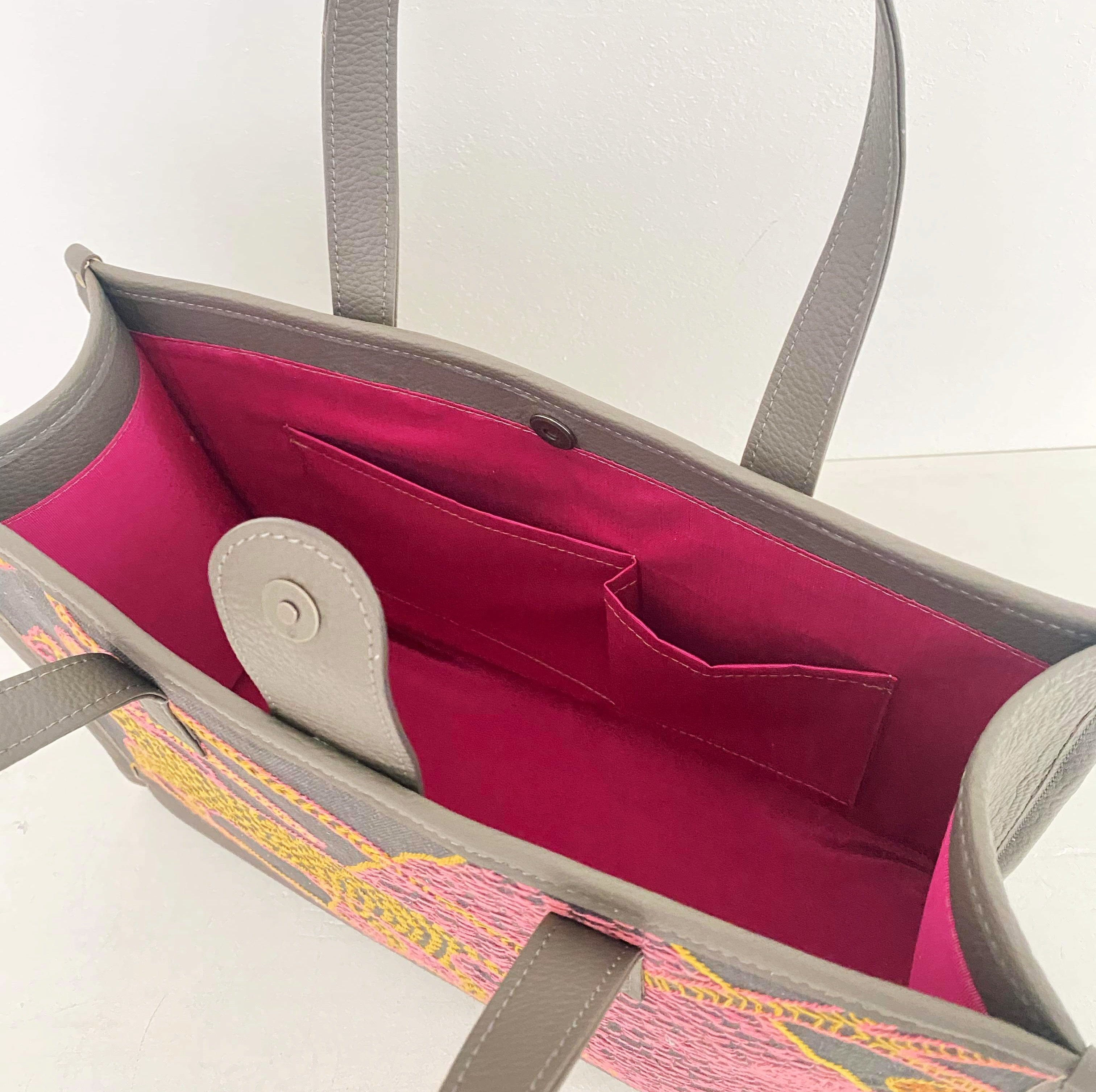 ピンクパンサーL / バーティカルトート ワイドM