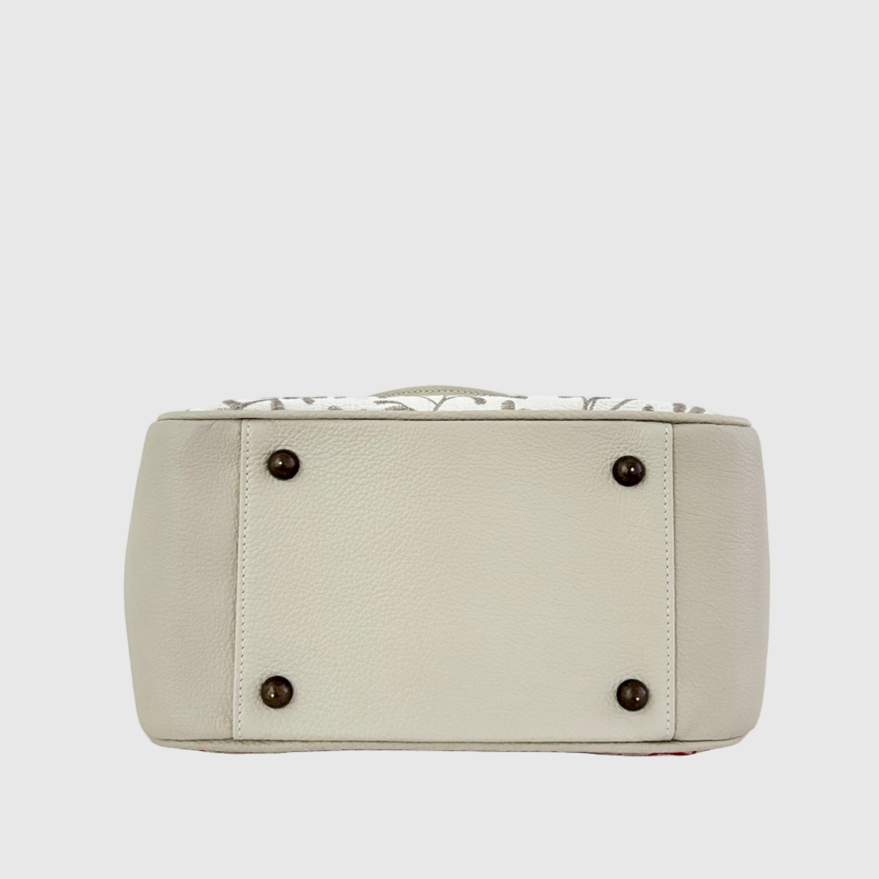 レッドフォレスト×オフホワイトL /  トートバッグS