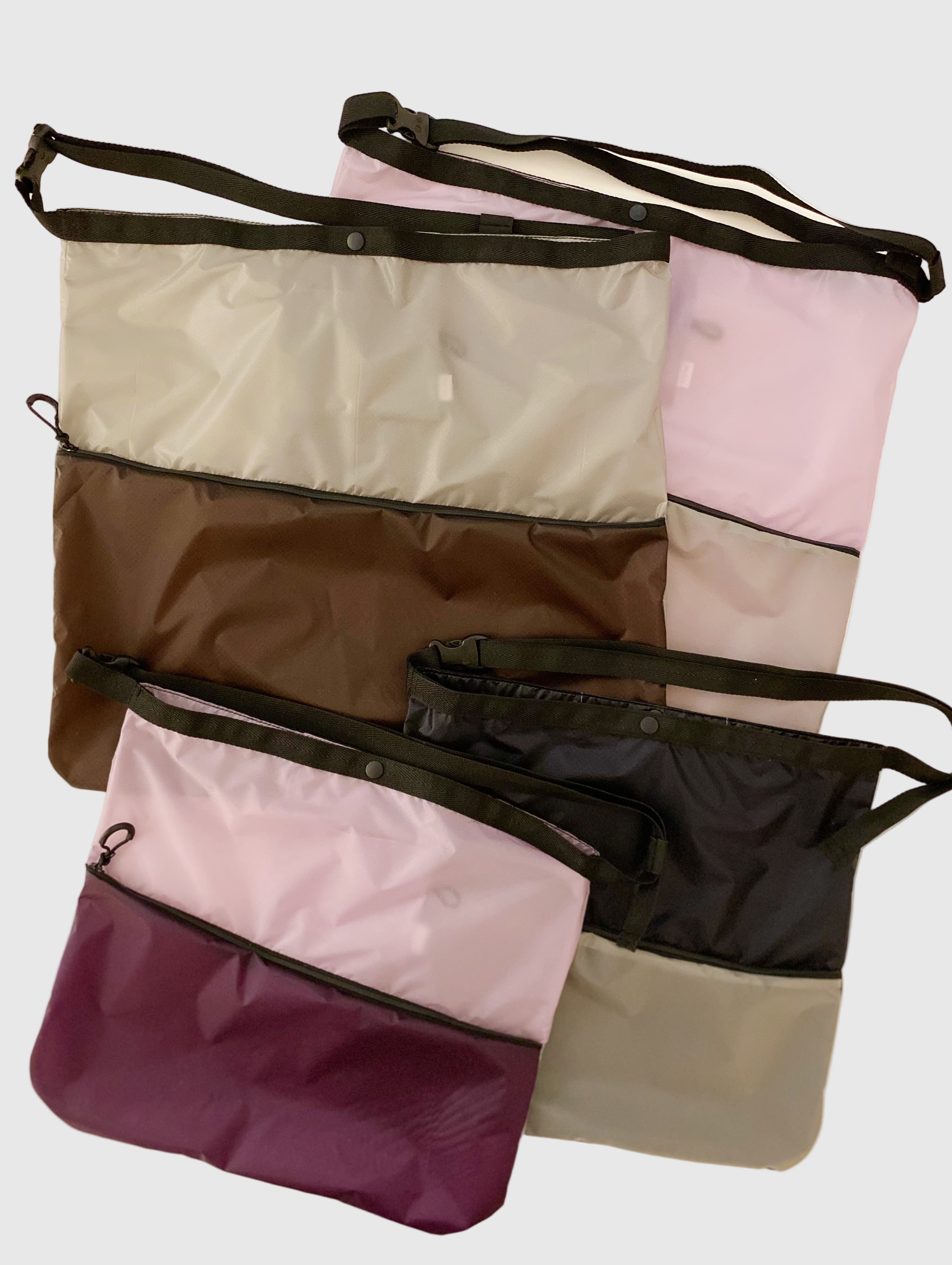 ラベンダー×シルバーグレー / サコッシュL