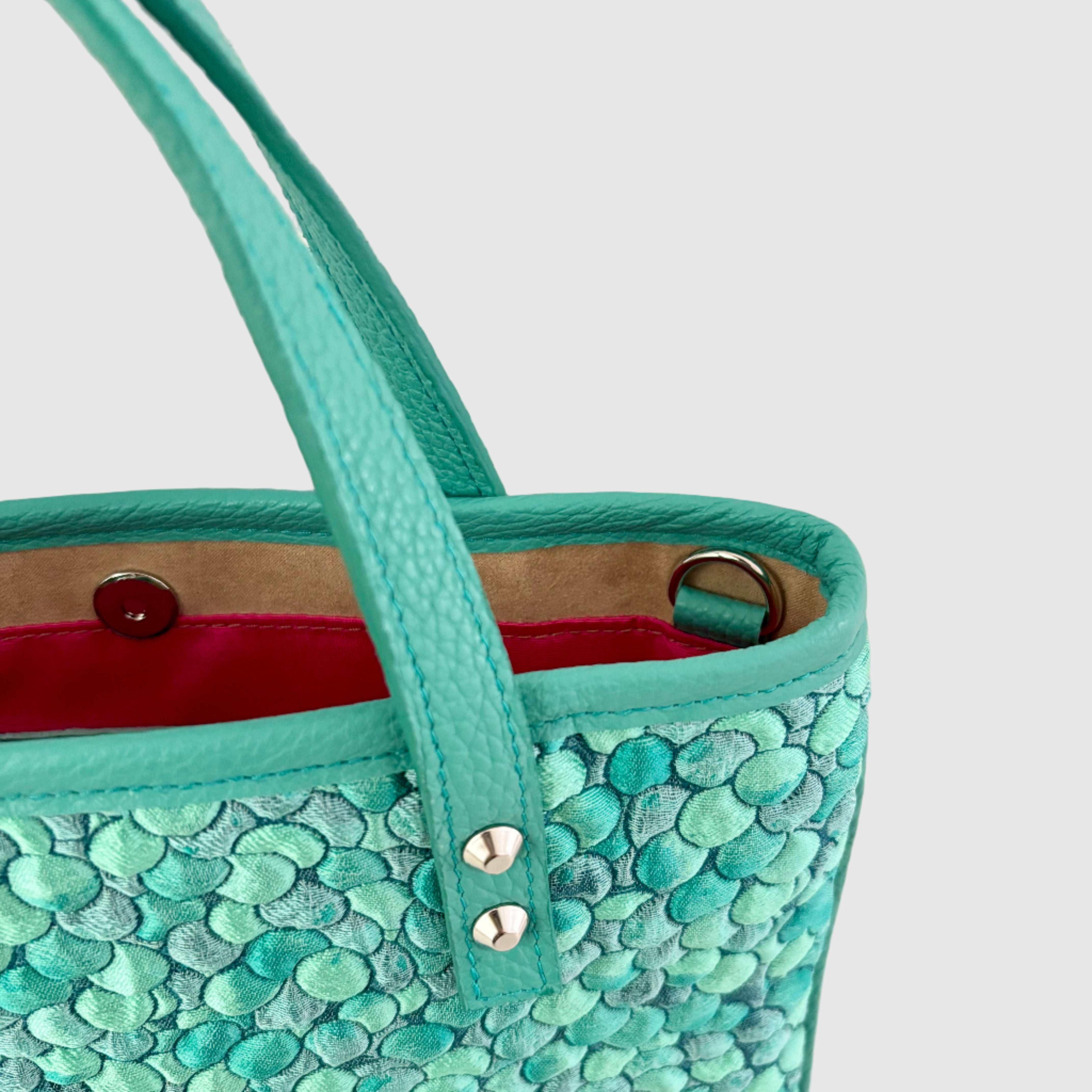 イタリアンバルーン L / スクエアフラットトート