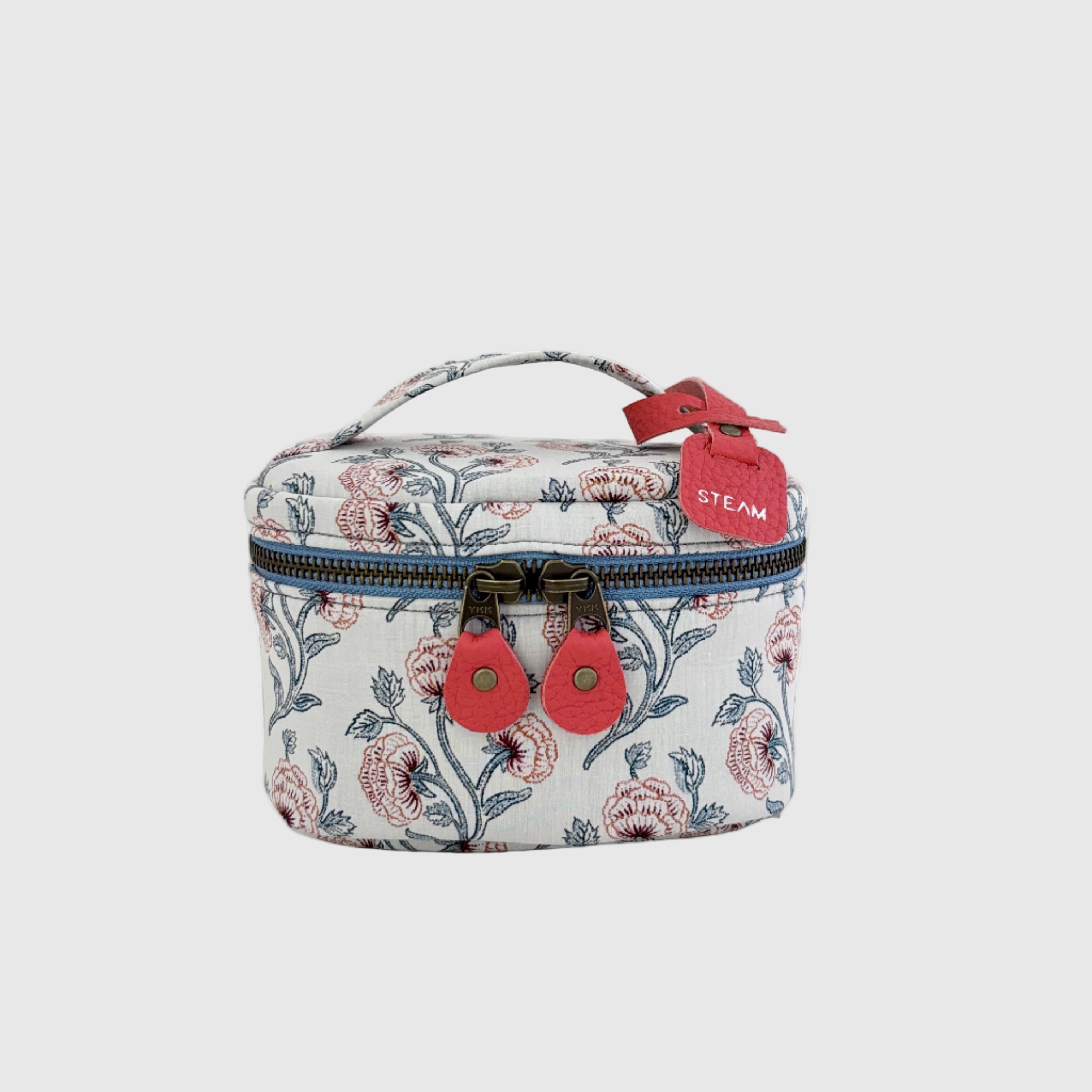 リバティステッチフラワー / バニティポーチ