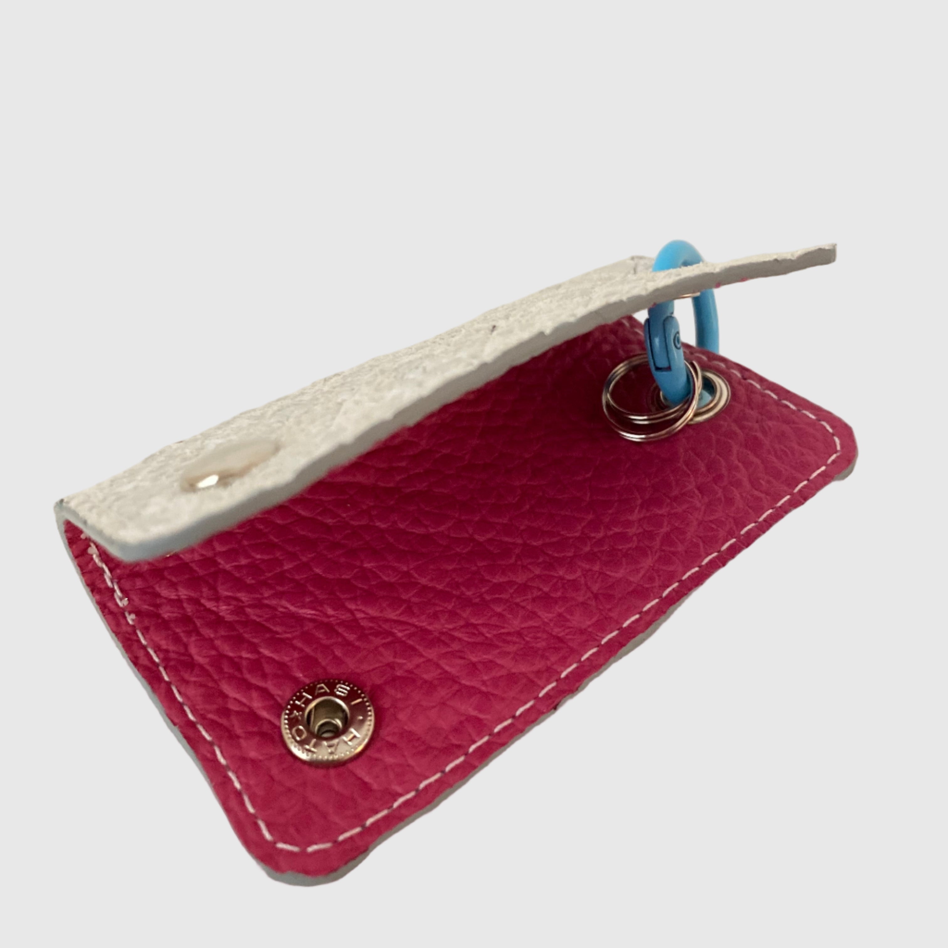 シルバーシマー型押し2nd / キーケース ミニ