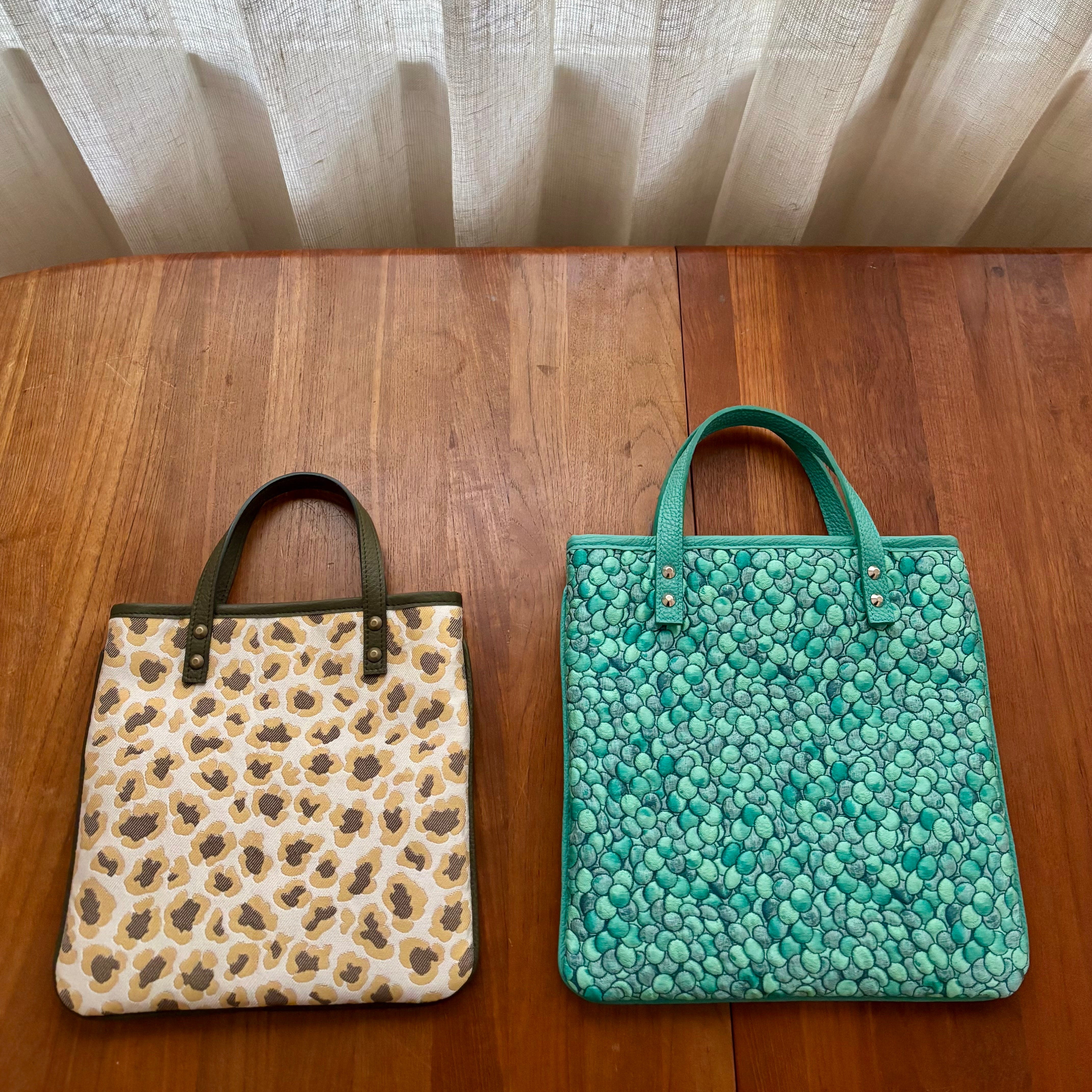 イタリアンバルーン L / スクエアフラットトート