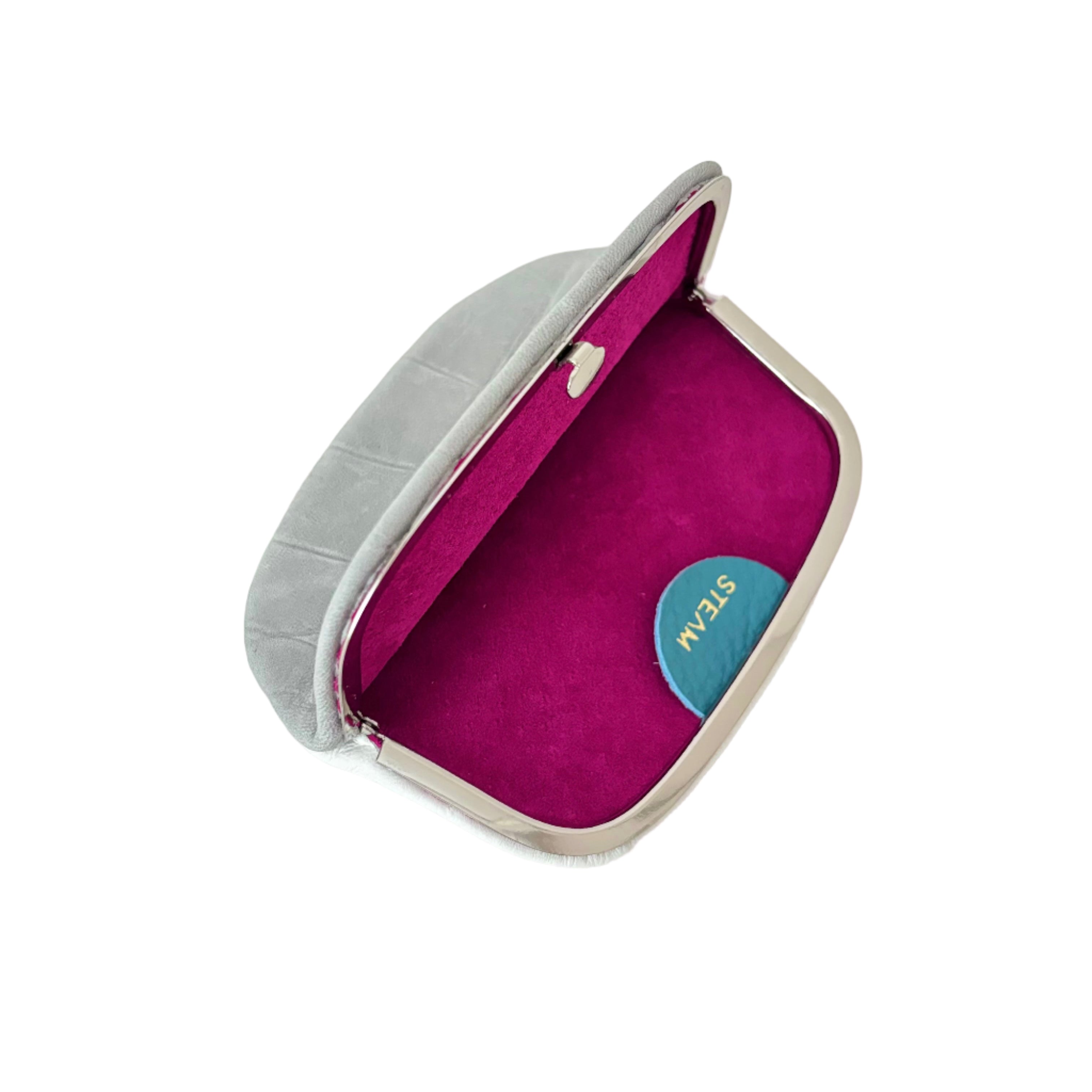 グレークロコ×ピュアホワイト/ パックンケースM