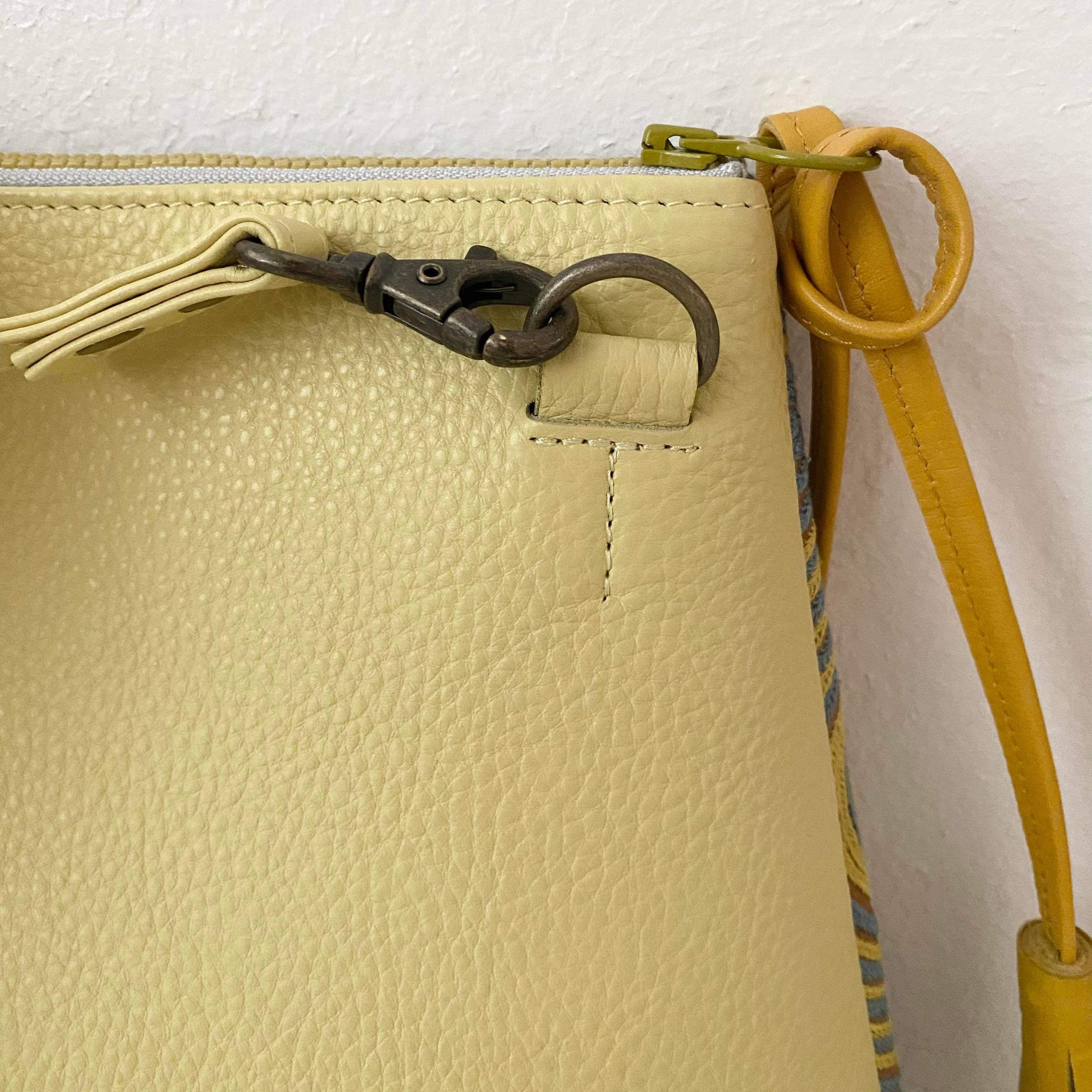 イエローブルーオーシャニー XL / フラットポシェットM