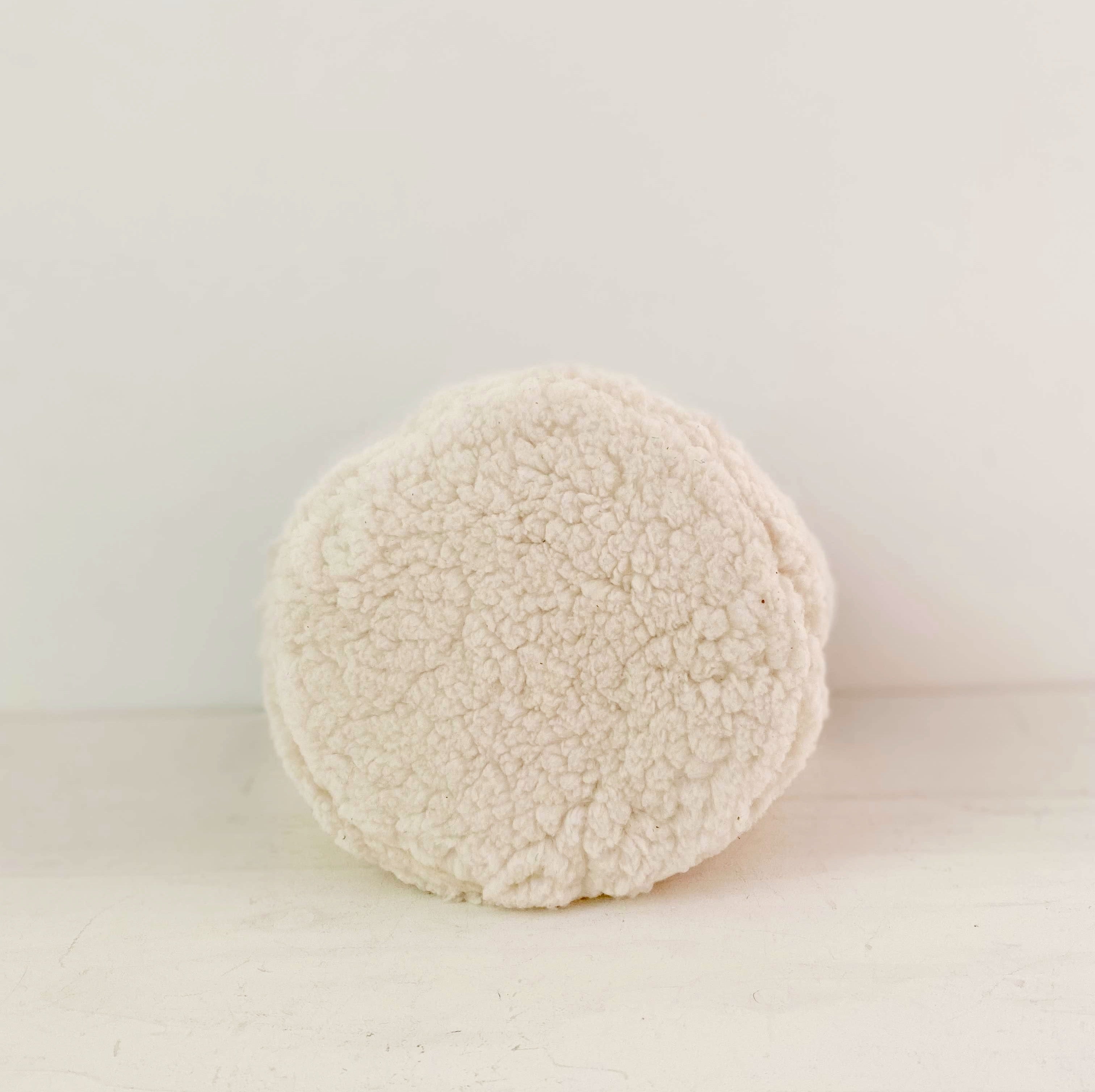 ホワイトボンボン×ボアホワイト S / メッシュバッグインナーバッグ